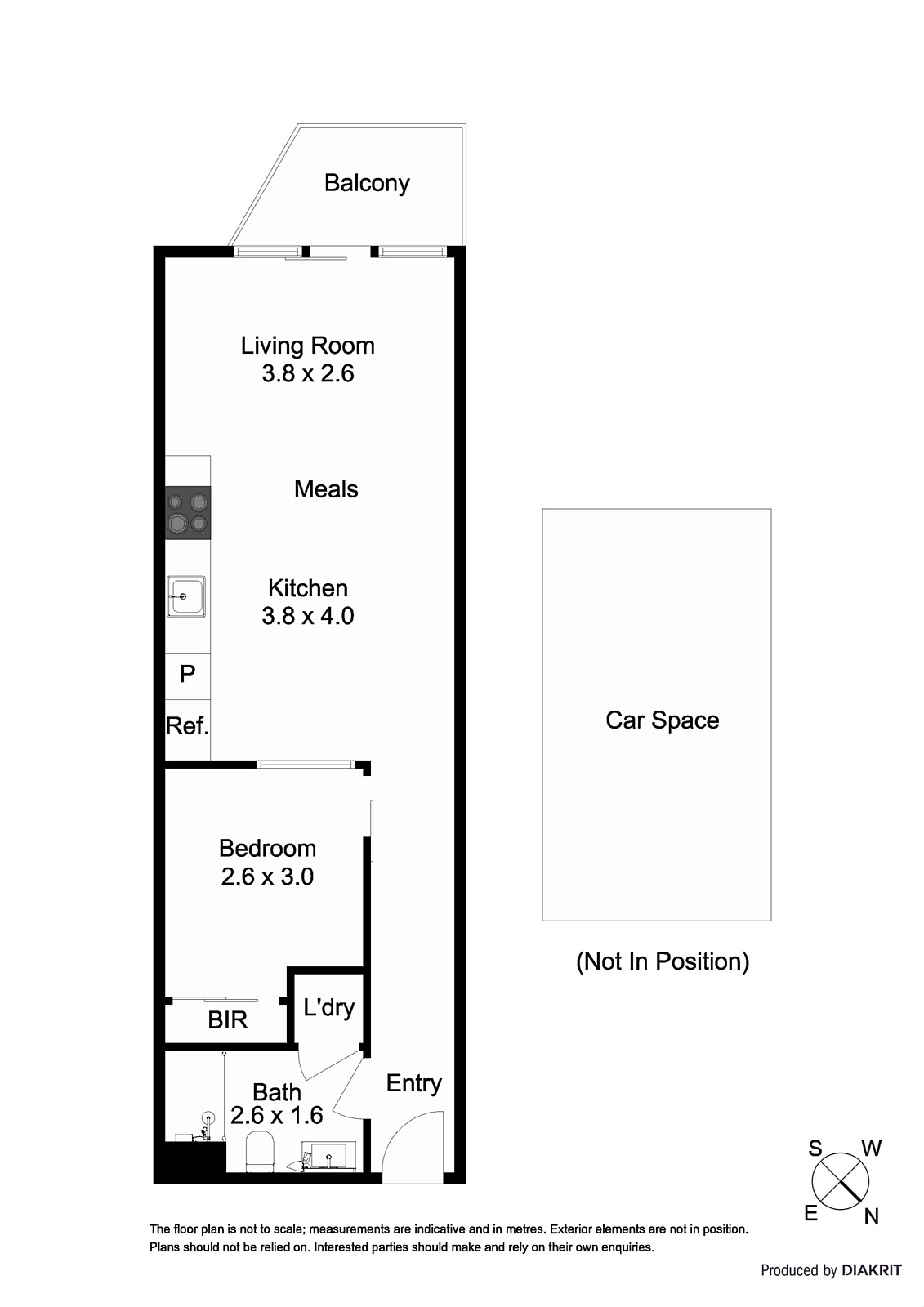 305/99 Dow Street, Port Melbourne VIC 3207 - Floorplan