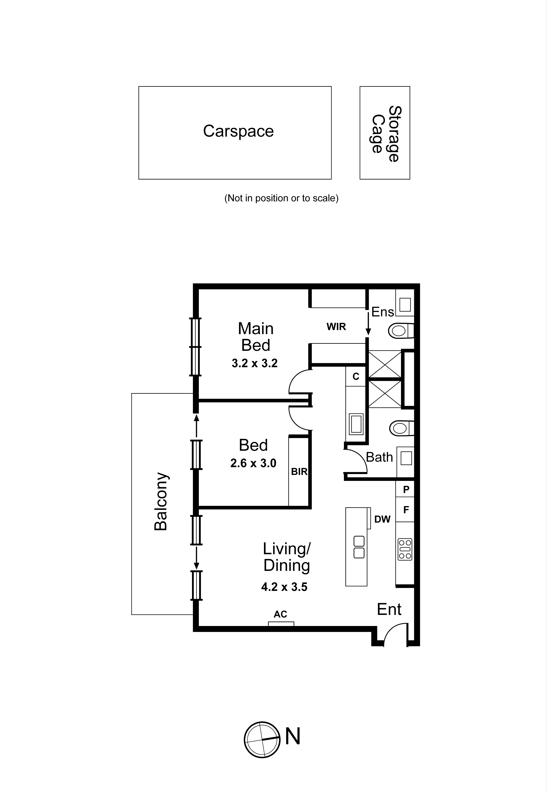 306/27-29 Bent Street, Bentleigh VIC 3204 - Floorplan