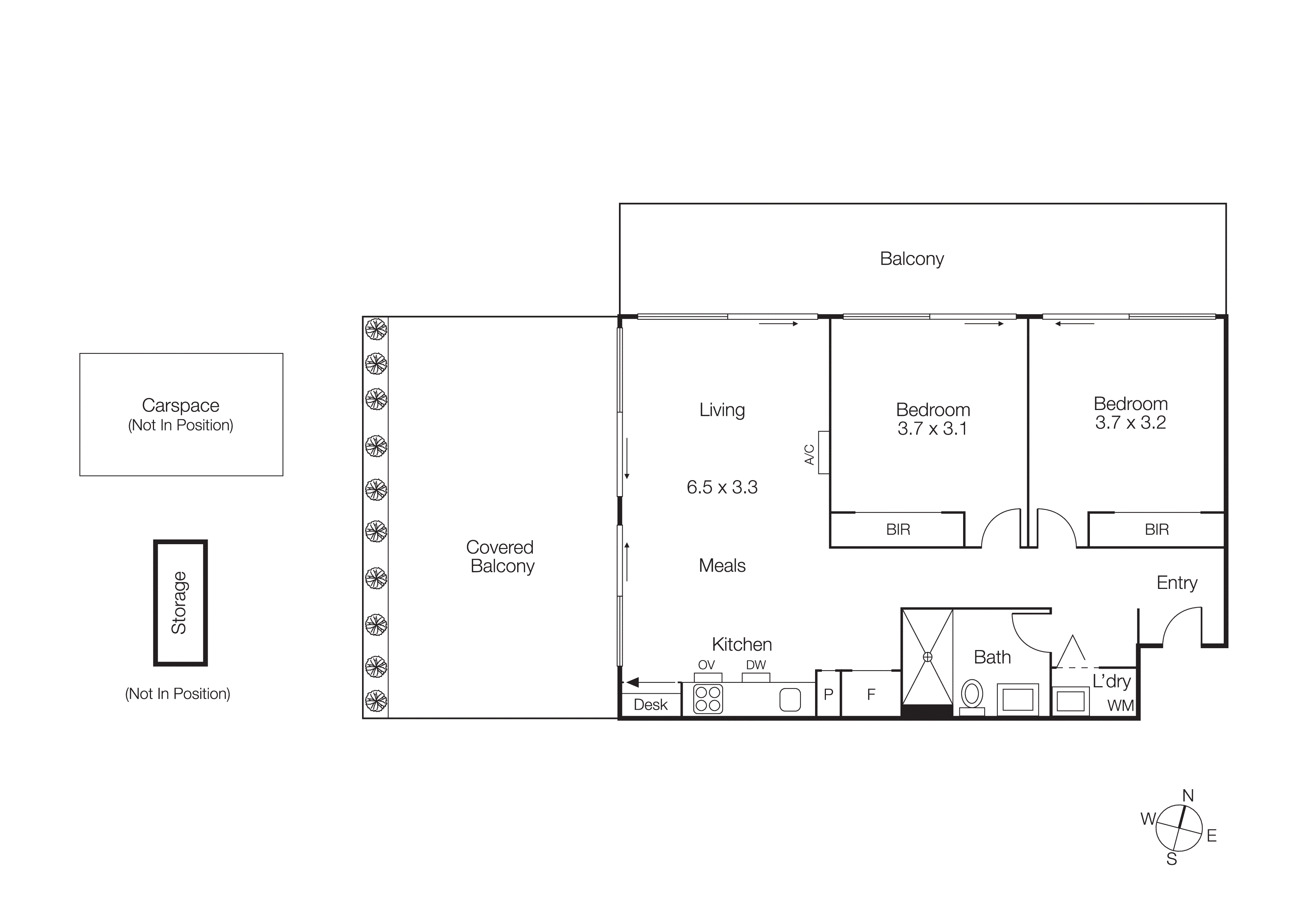 306/317 New Street, Brighton VIC 3186 - Floorplan