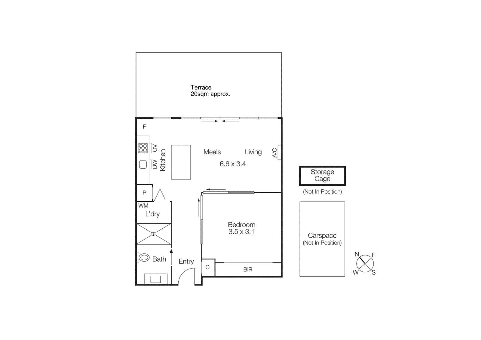 306/38 Nott Street, Port Melbourne VIC 3207 - Floorplan