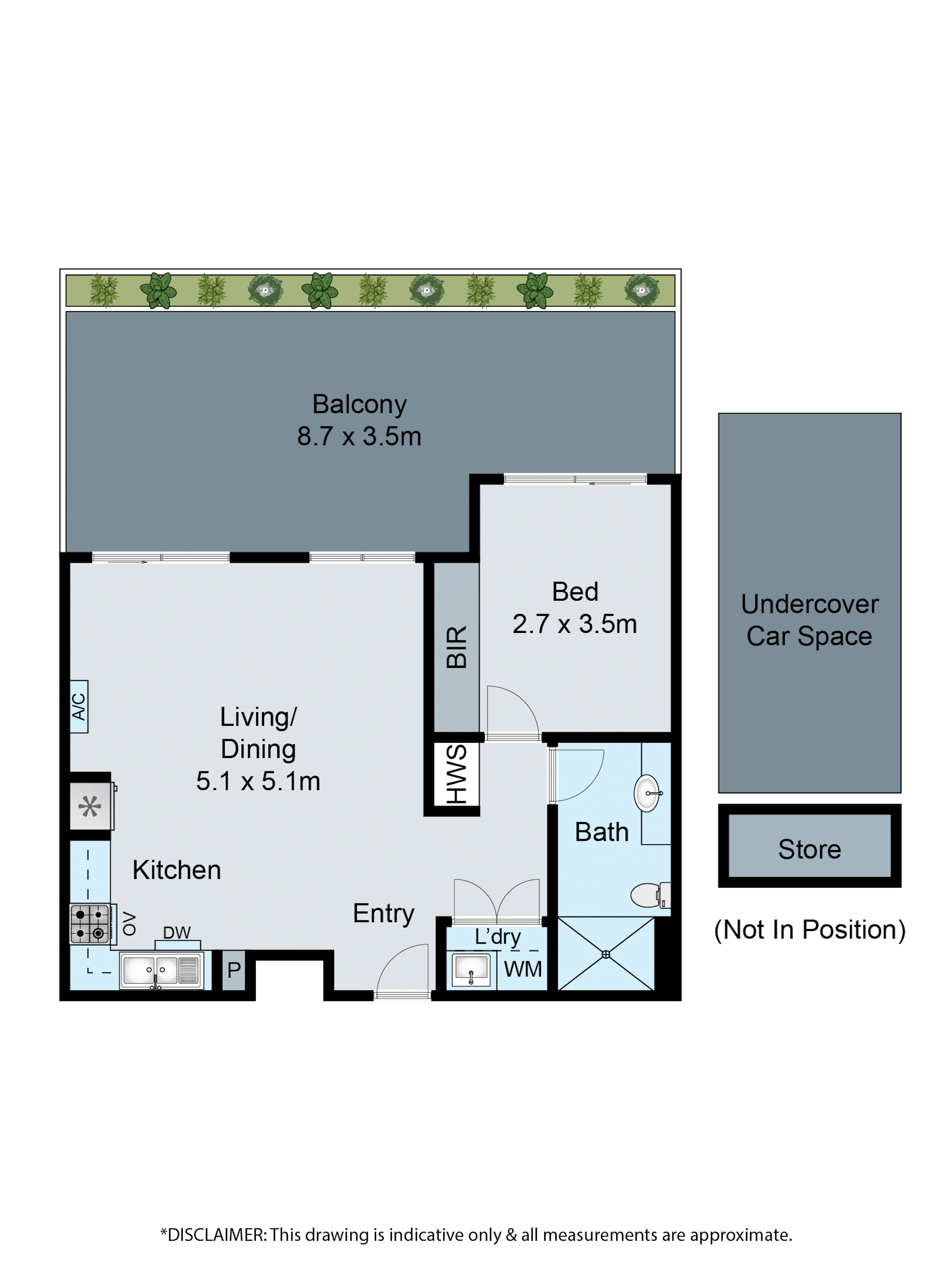 306/436-442 Huntingdale Road, Mount Waverley VIC 3149 - Floorplan