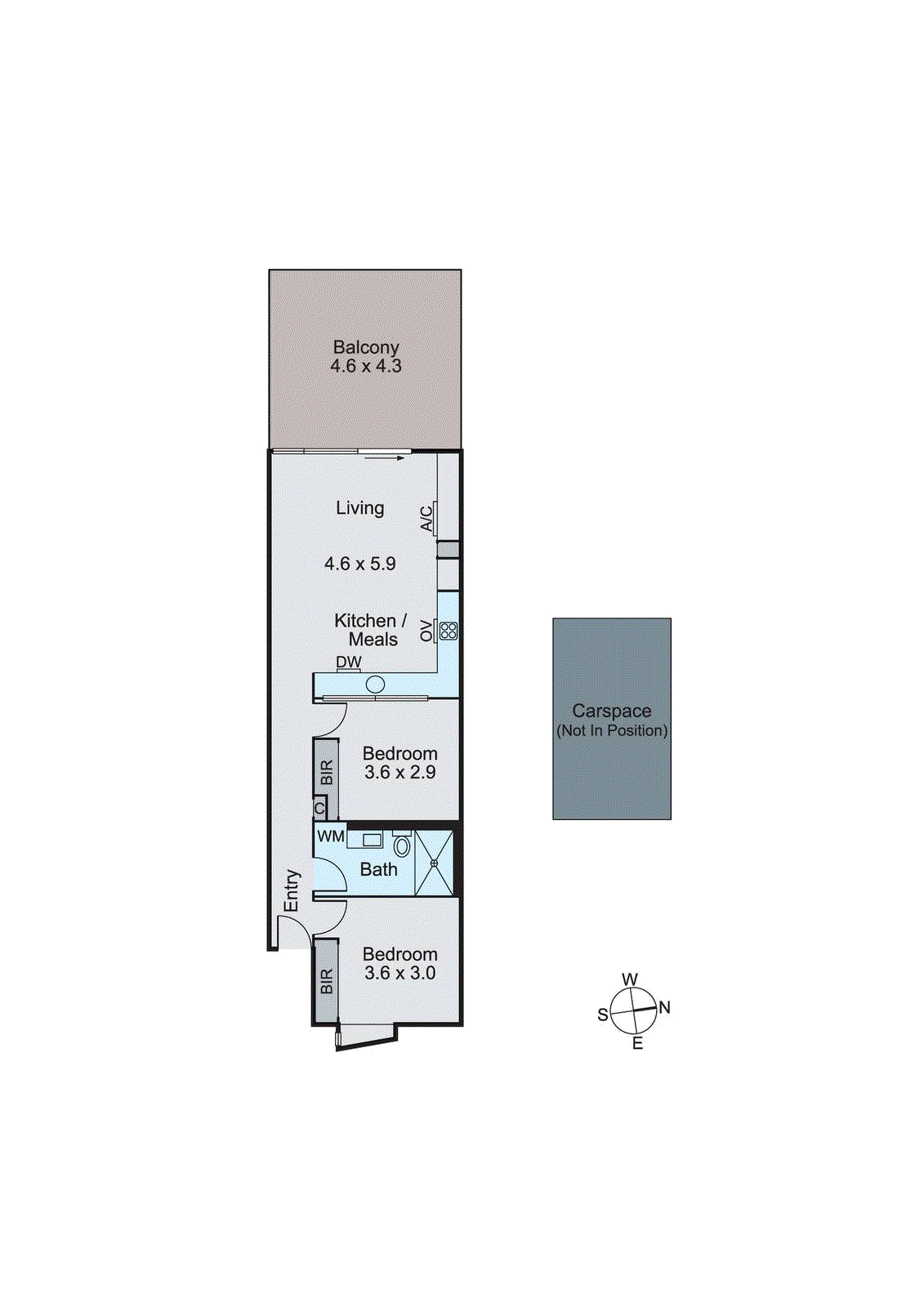 306/46-49 Porter Street, Prahran VIC 3181 - Floorplan
