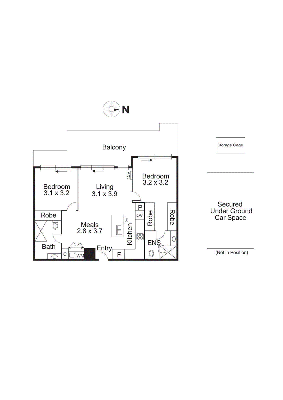 306/6-8 Blair Street, Bentleigh VIC 3204 - Floorplan