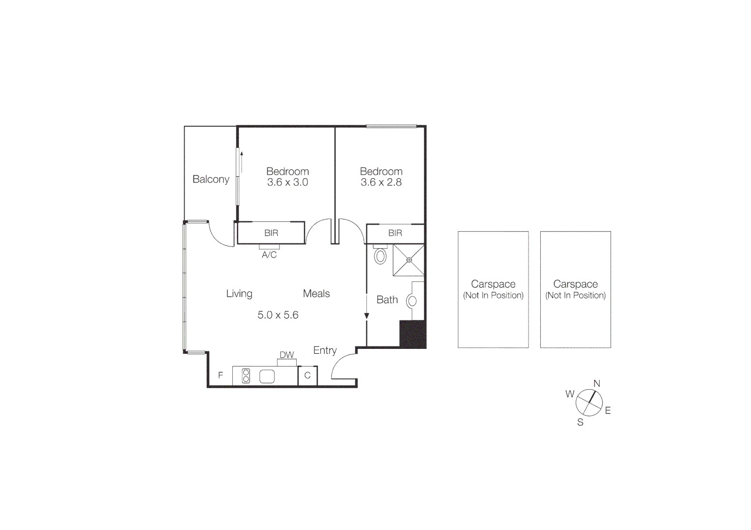 306/7 Brighton Road, ST KILDA VIC 3182 - Floorplan