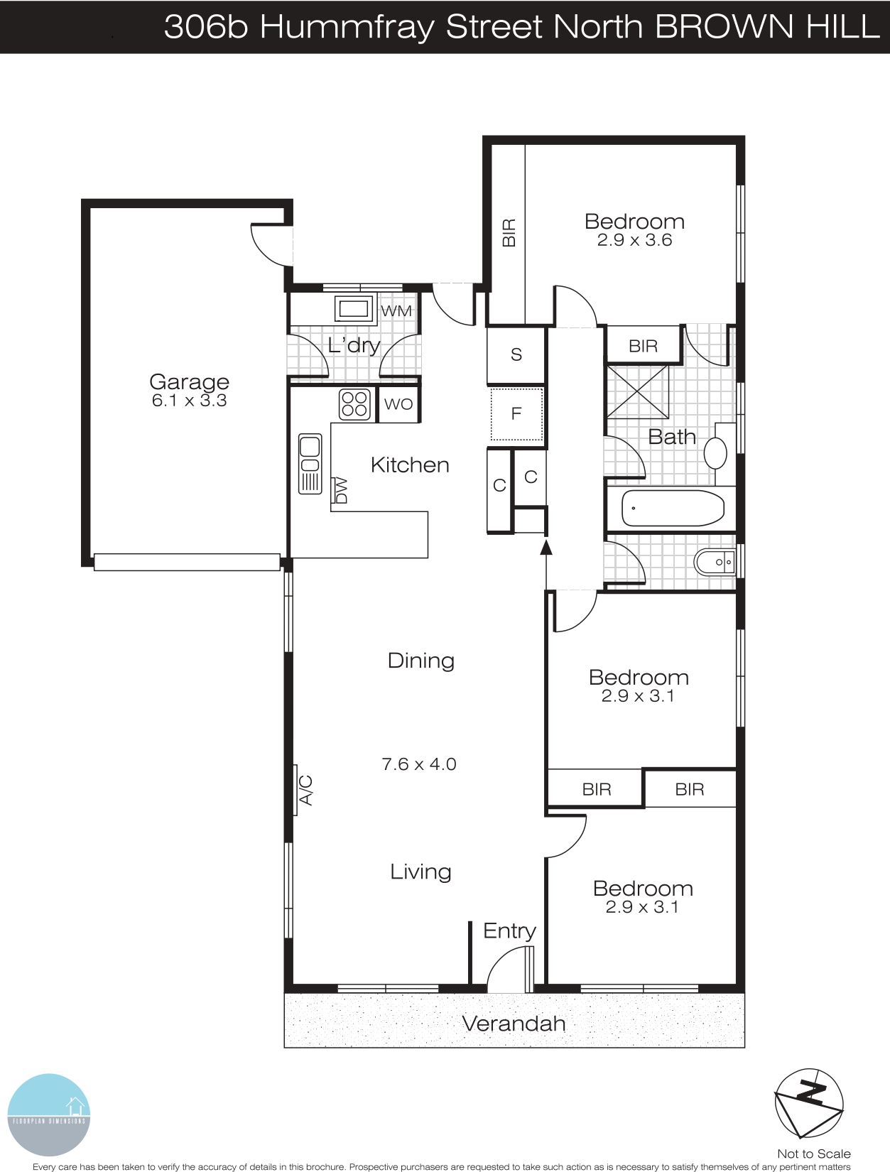 306B Humffray Street North, Brown Hill VIC 3350 - Floorplan