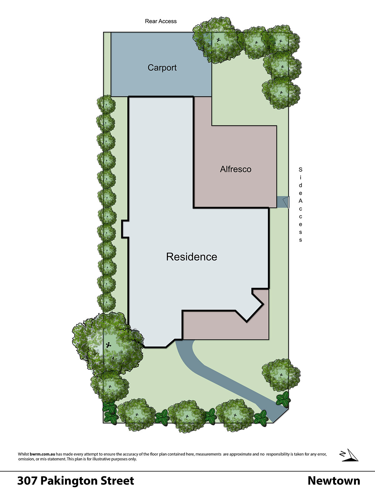 307 Pakington Street, Newtown VIC 3220 - Floorplan