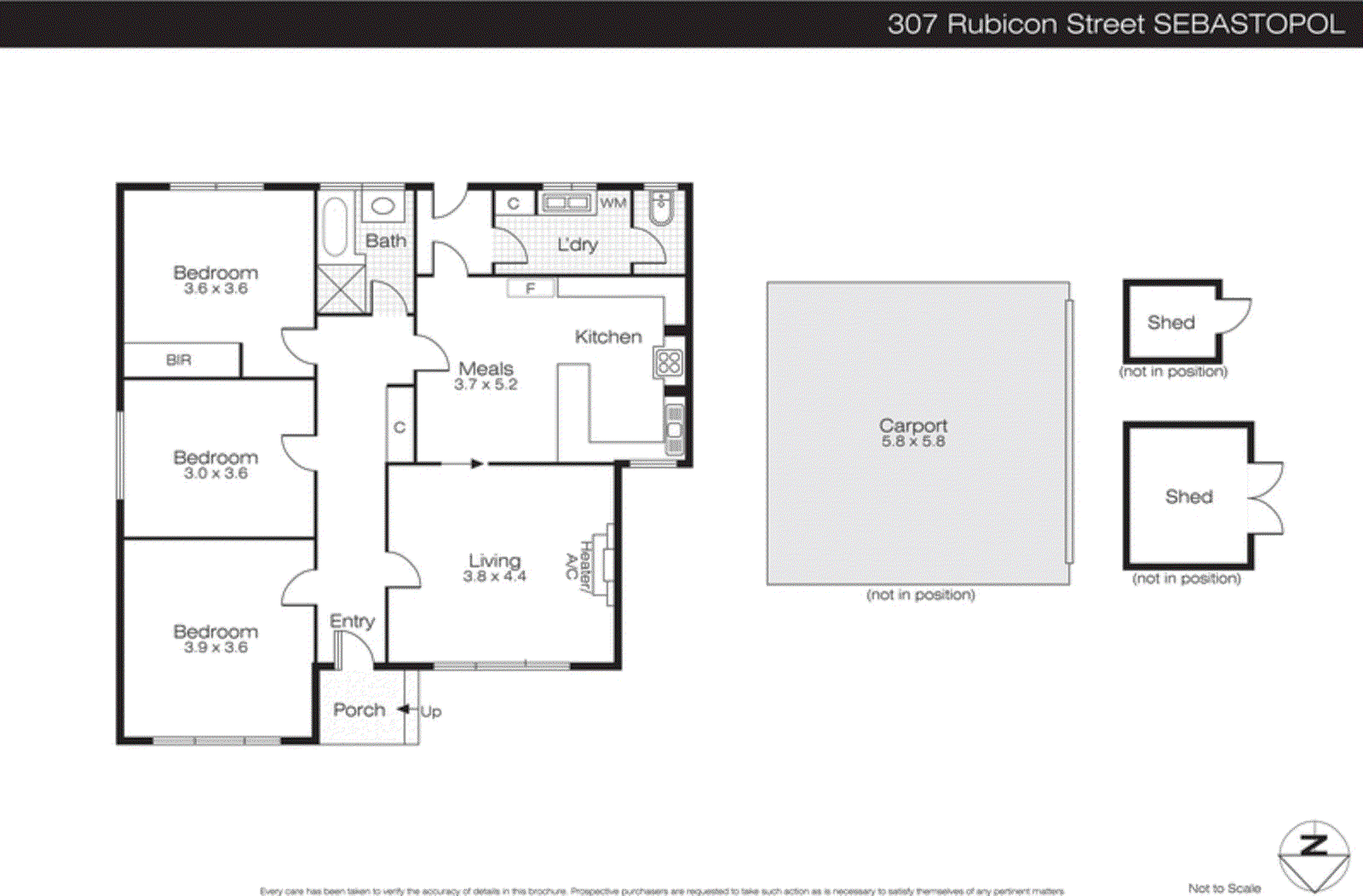 307 Rubicon Street, Sebastopol VIC 3356 - Floorplan
