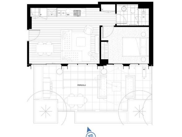 307/23 Birmingham Street, Spotswood VIC 3015 - Floorplan