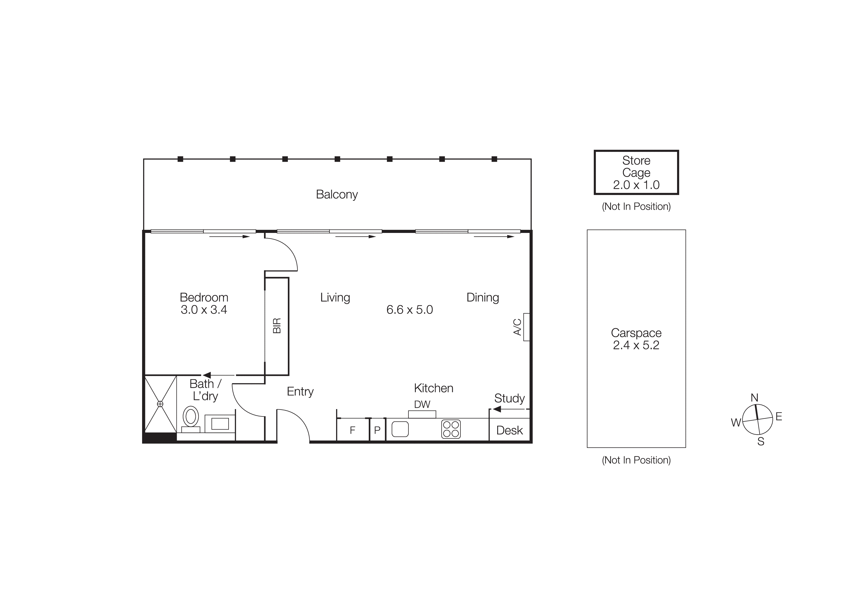 307/317 New Street, Brighton VIC 3186 - Floorplan