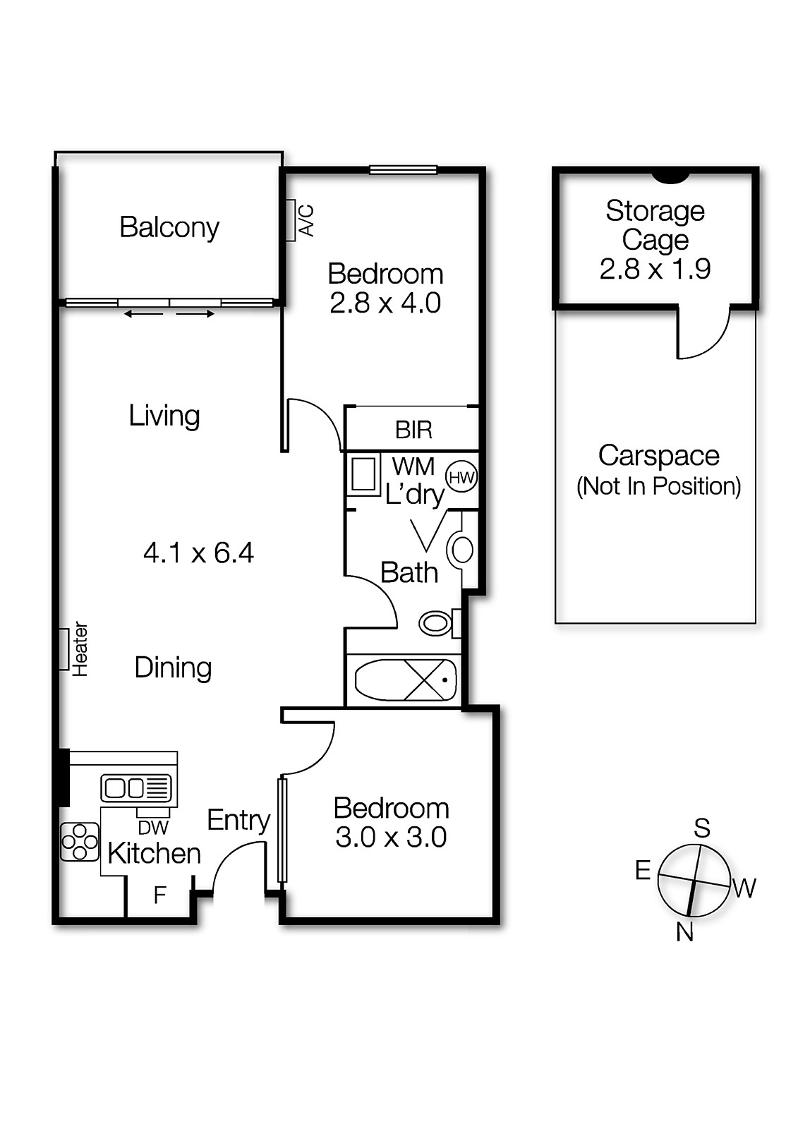 307/610 St Kilda Road, Melbourne VIC 3004 - Floorplan
