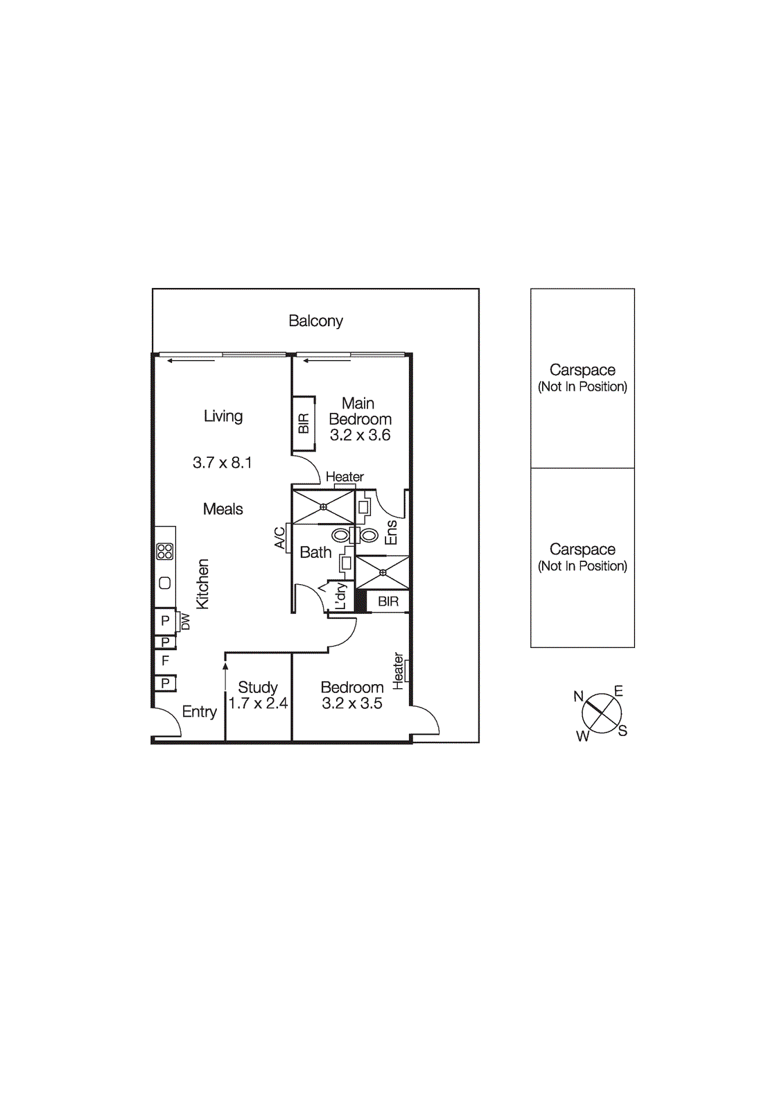 307/63 Acland Street, St Kilda VIC 3182 - Floorplan
