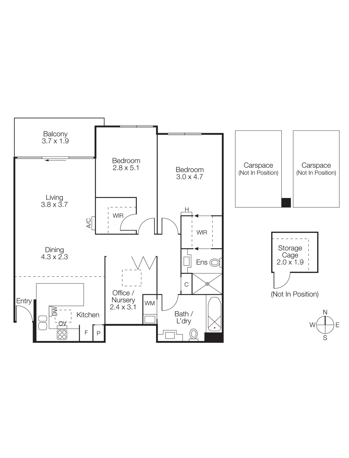 30/78 Holyrood Street, Hampton VIC 3188 - Floorplan