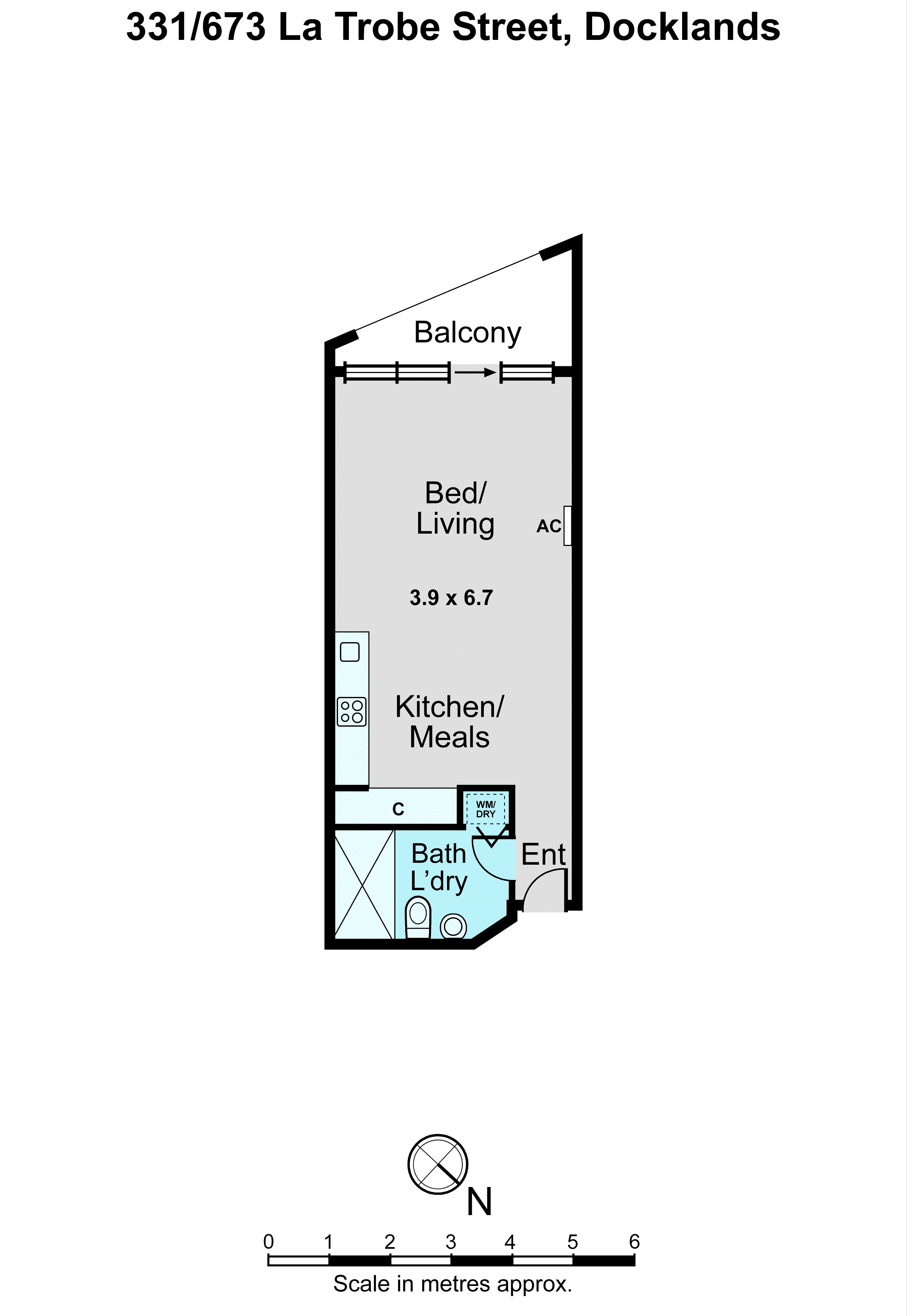 308 & 331/673 La Trobe Street, Docklands VIC 3008 - Floorplan