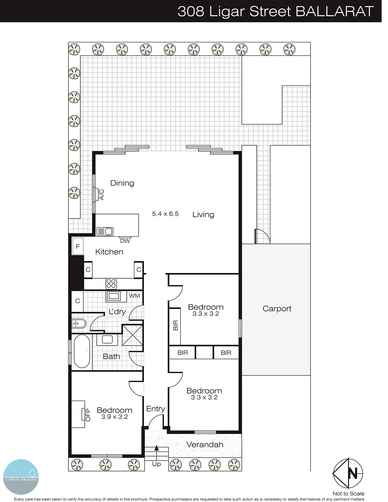 308 Ligar Street, Soldiers Hill VIC 3350 - Floorplan
