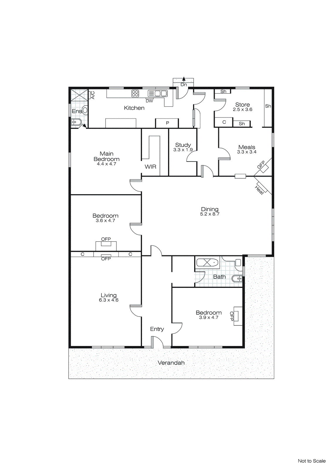 308 Seymour Street, Soldiers Hill VIC 3350 - Floorplan