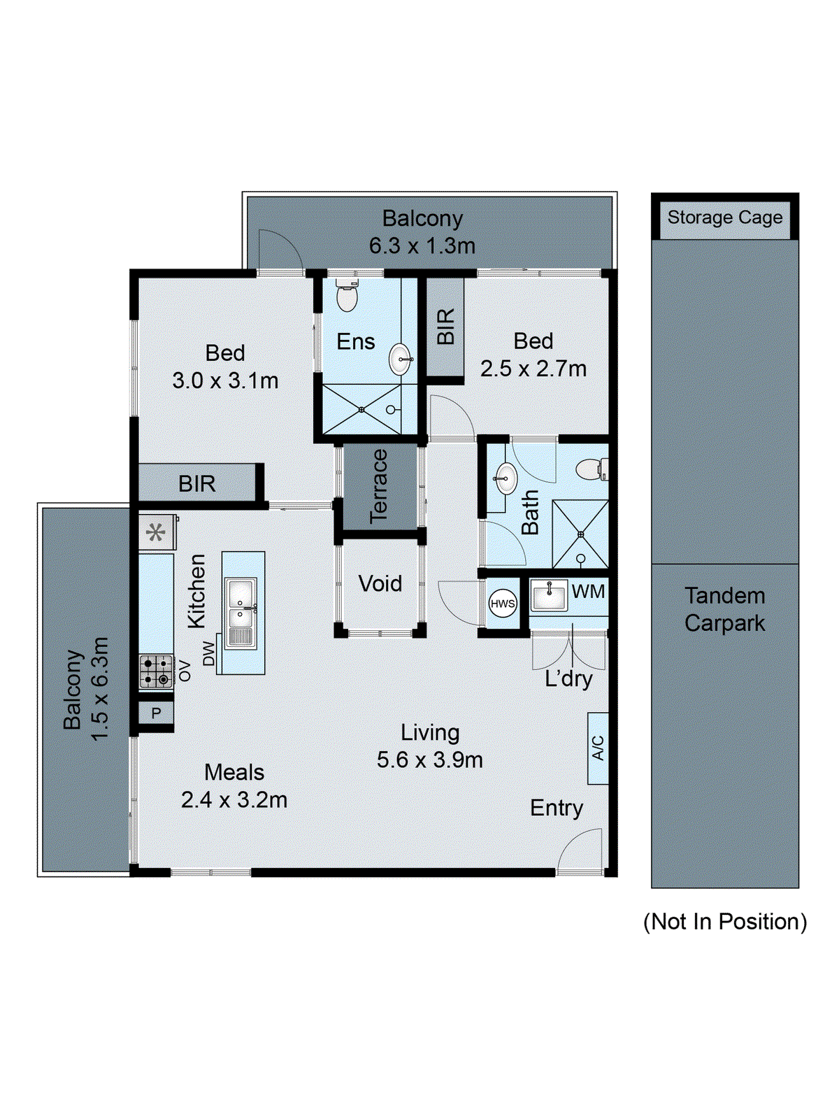 308/436-442 Huntingdale Road, Mount Waverley VIC 3149 - Floorplan