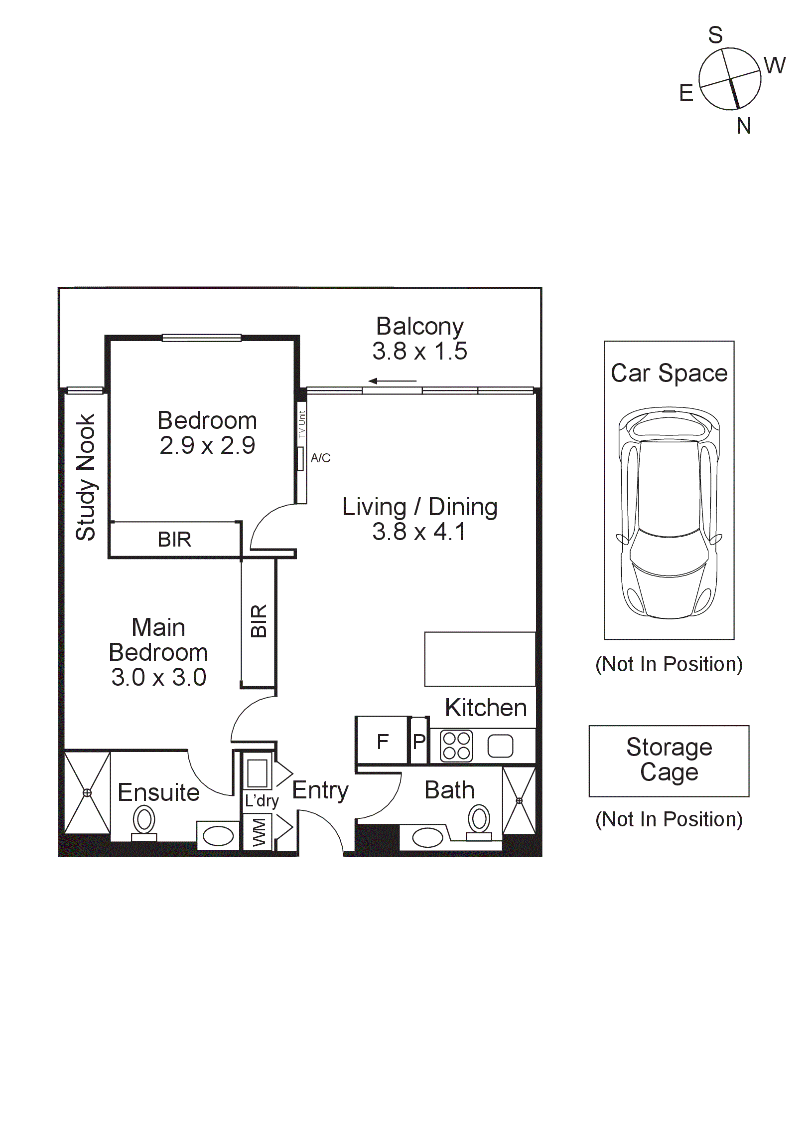 308/87 High Street, Prahran VIC 3181 - Floorplan