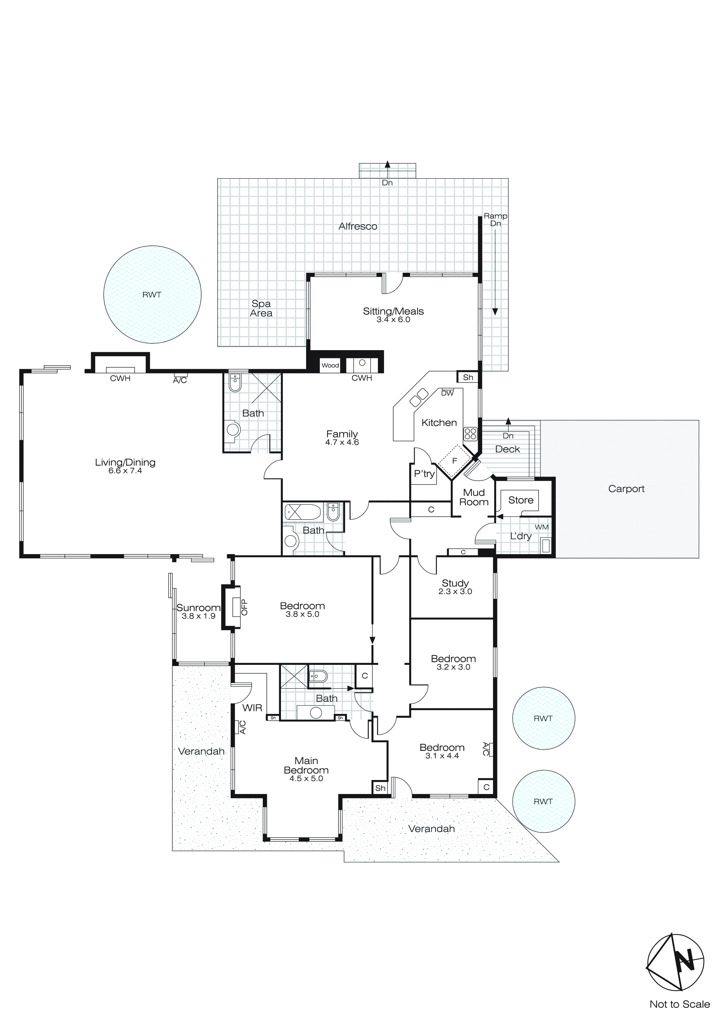 309 Pryors Road, Scotsburn VIC 3352 - Floorplan