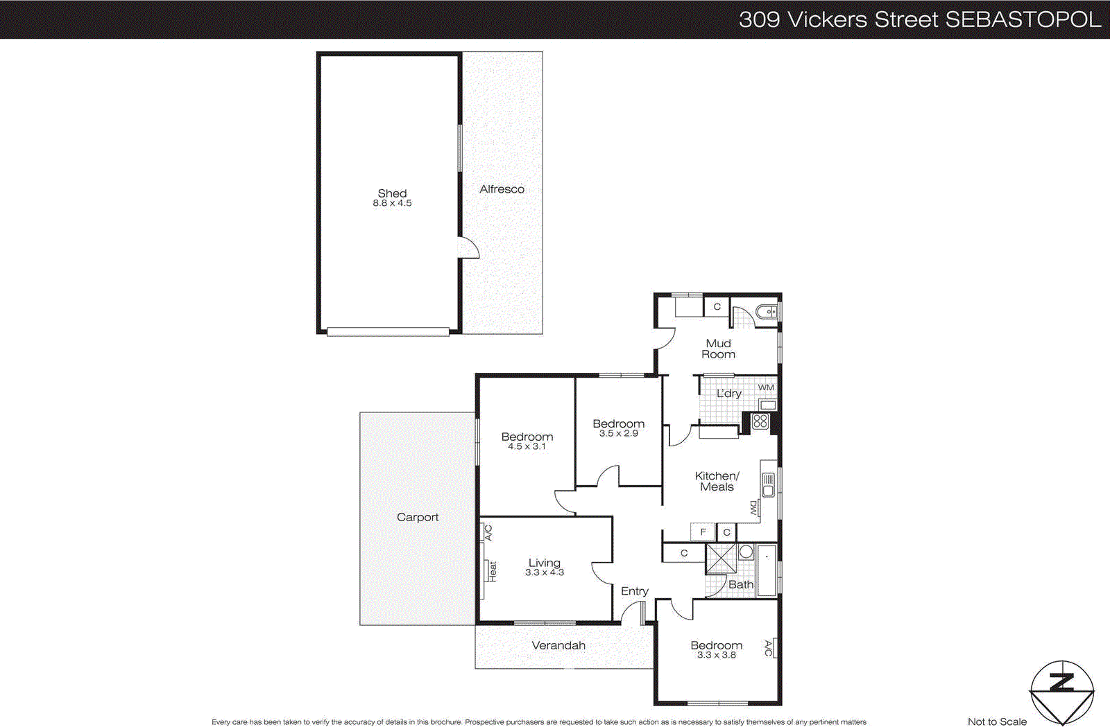 309 Vickers Street, Sebastopol VIC 3356 - Floorplan