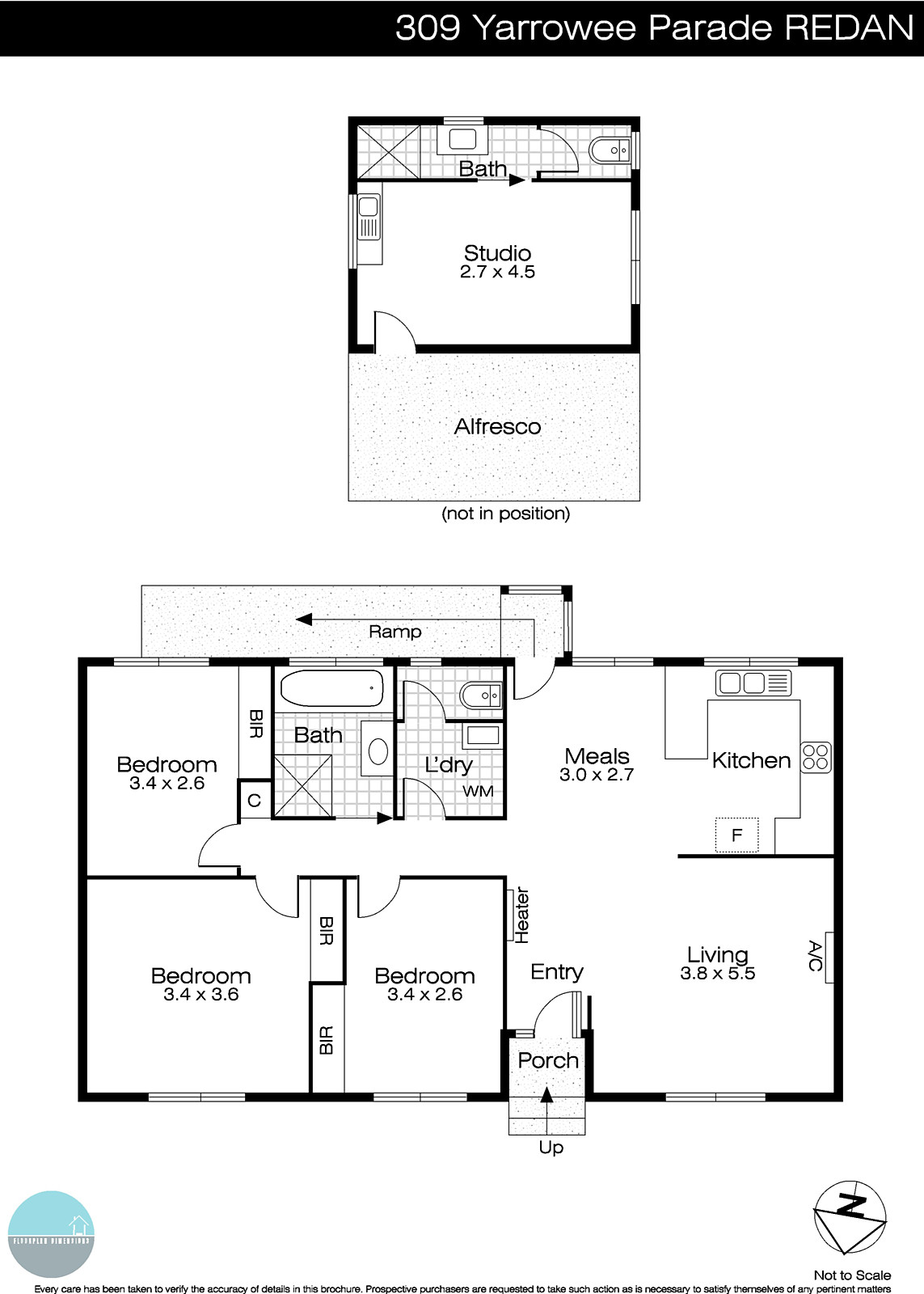 309 Yarrowee Parade, Redan VIC 3350 - Floorplan