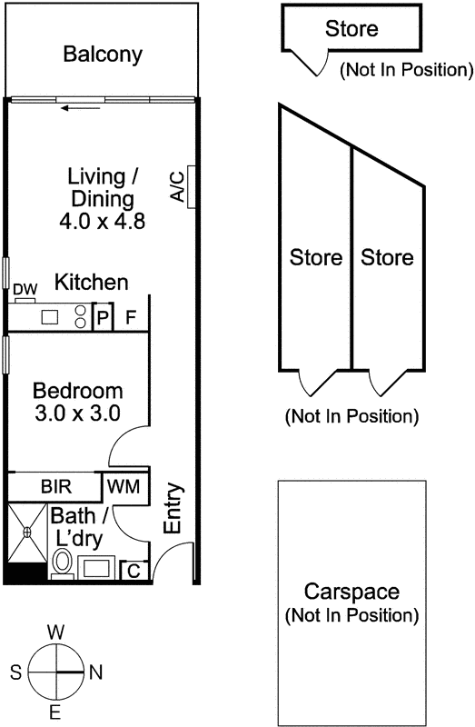 309/181 St Kilda Road, St Kilda VIC 3182 - Floorplan
