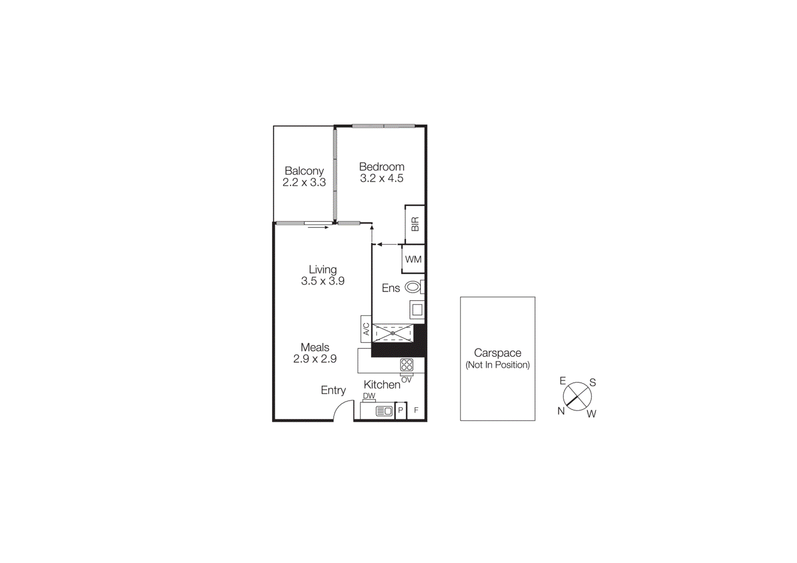 309/232-242 Rouse Street, Port Melbourne VIC 3207 - Floorplan