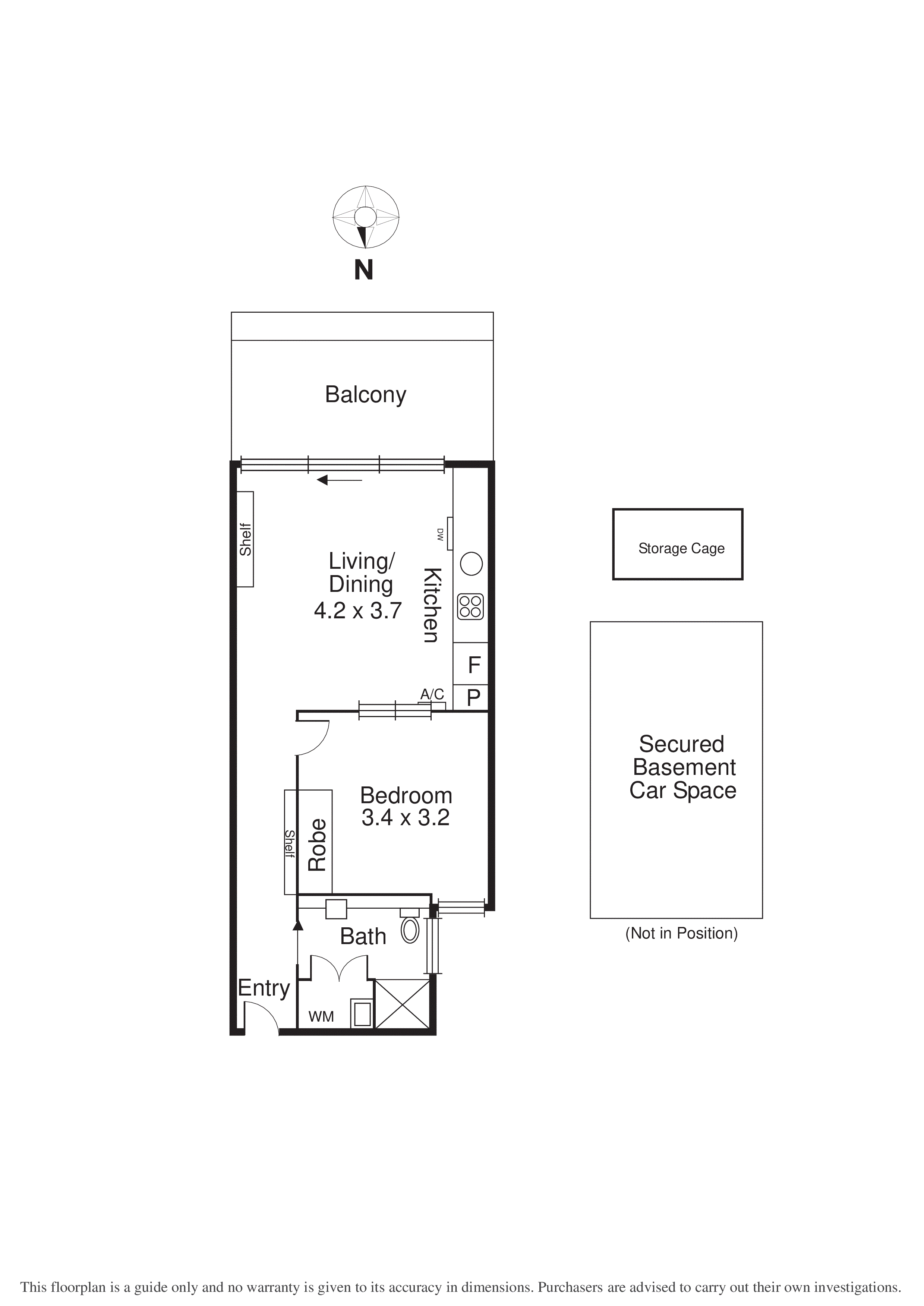 309/24 Becket Avenue, Bentleigh East VIC 3165 - Floorplan
