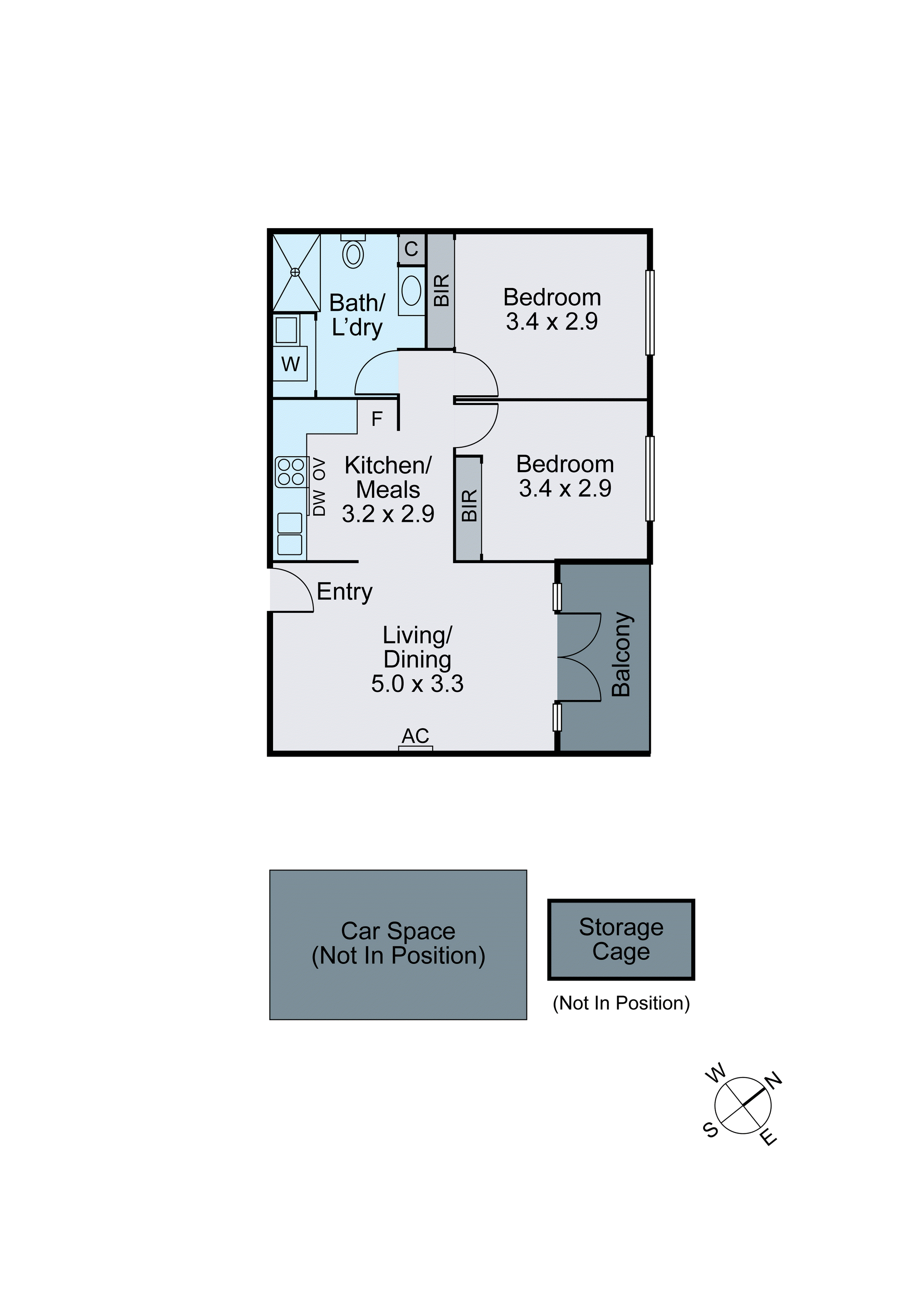 309/9 Morton Avenue, Carnegie VIC 3163 - Floorplan