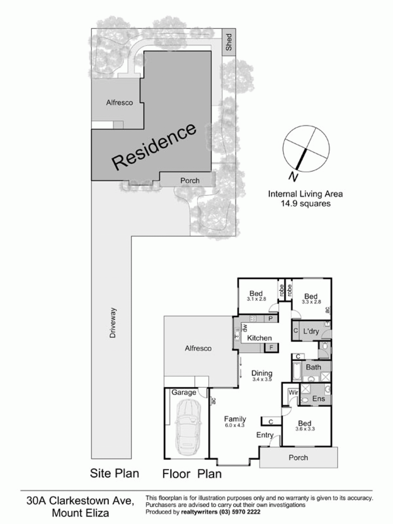 30A Clarkestown Avenue, MOUNT ELIZA VIC 3930 - Floorplan