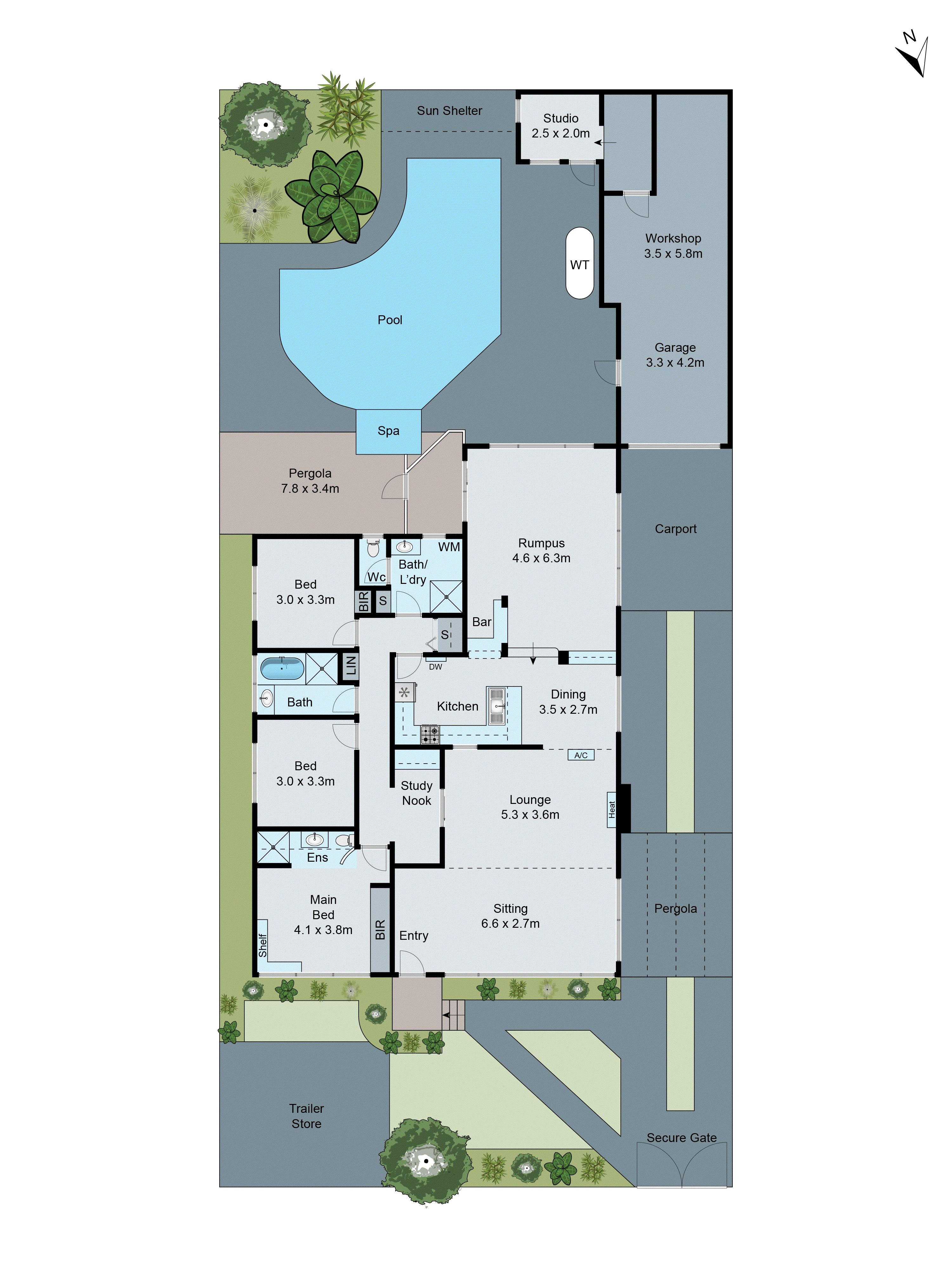 30A Grey Street, East Geelong VIC 3219 - Floorplan