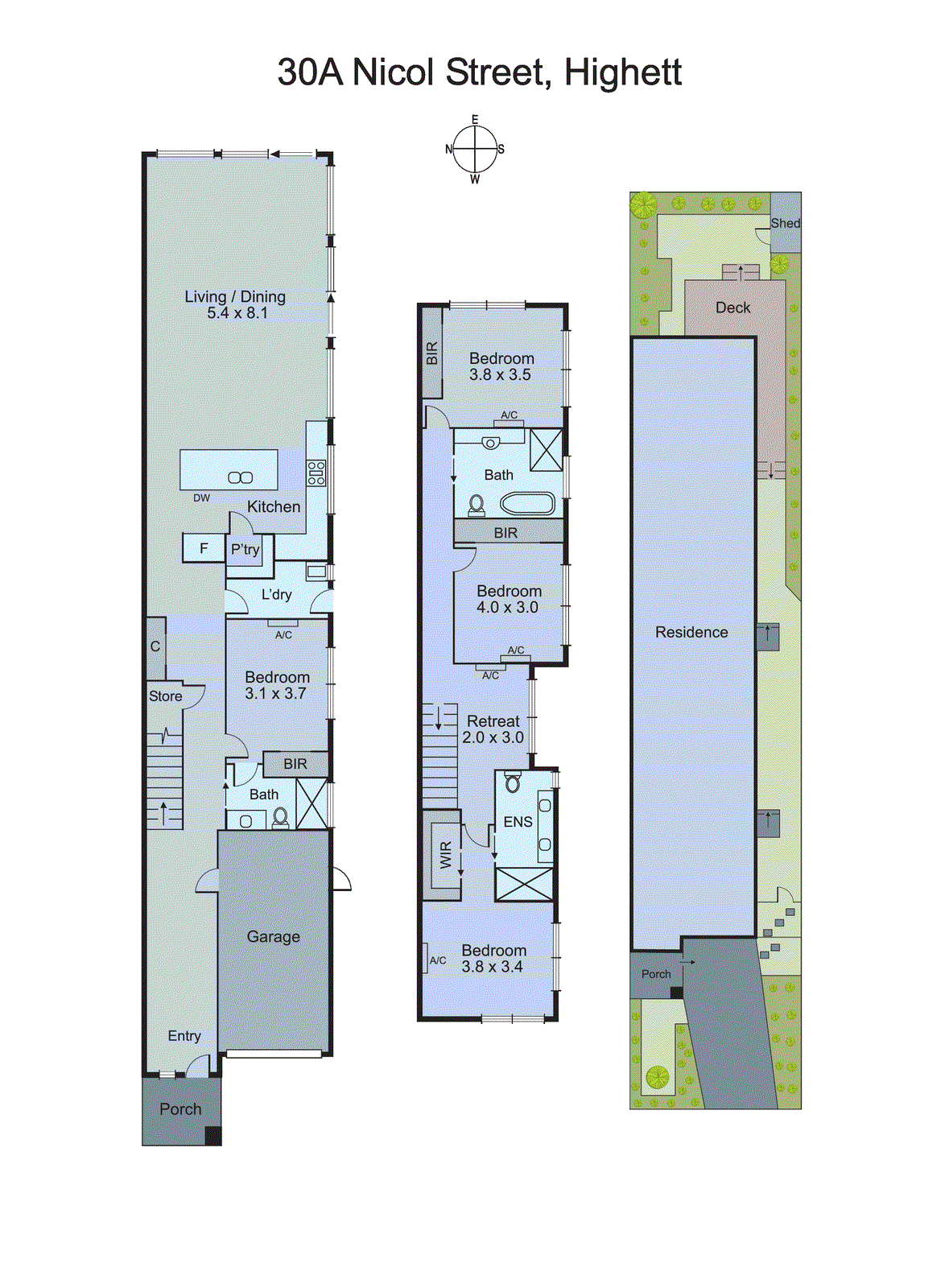 30A Nicol Street, Highett VIC 3190 - Floorplan