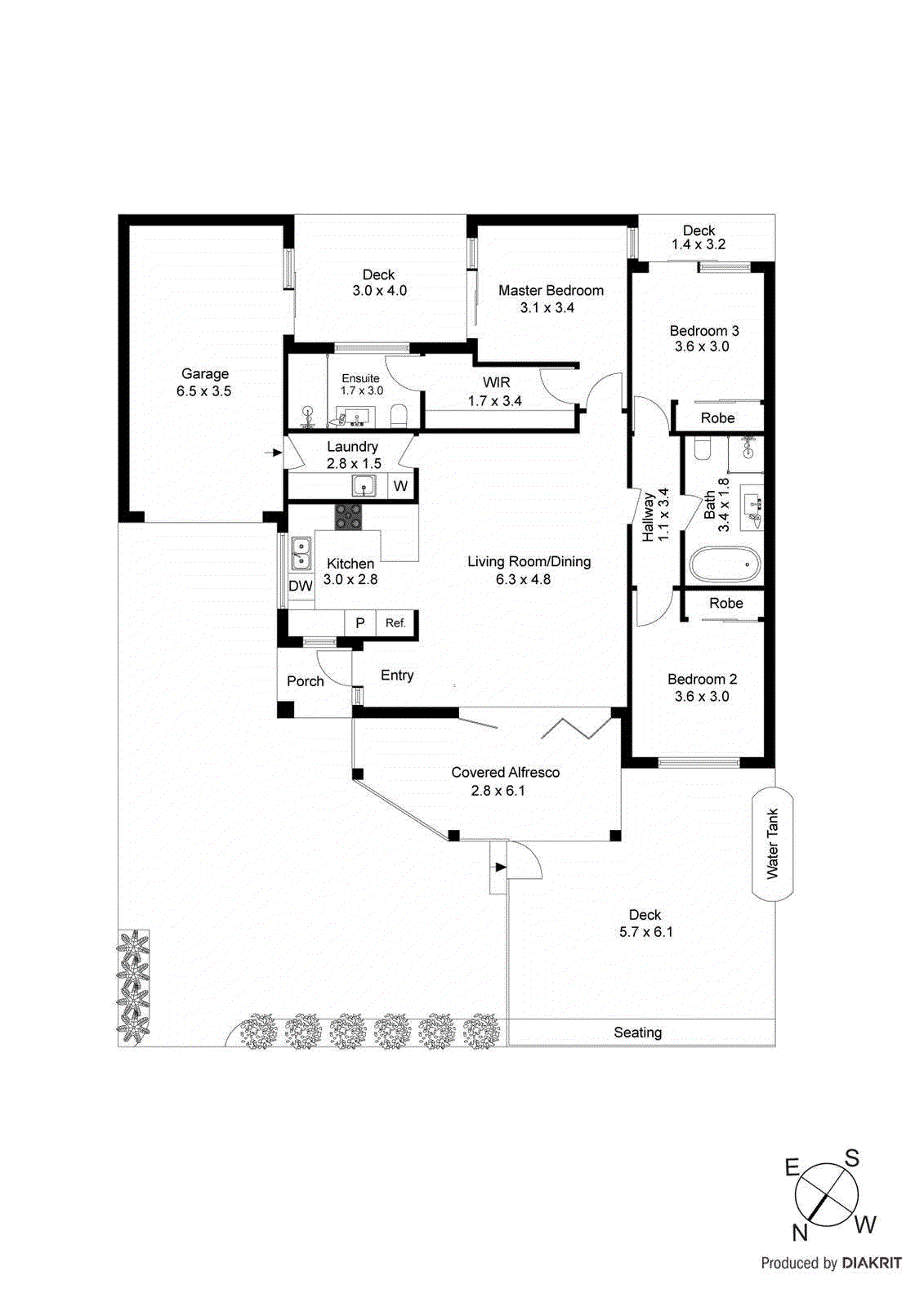 30B Berry Avenue, Edithvale VIC 3196 - Floorplan