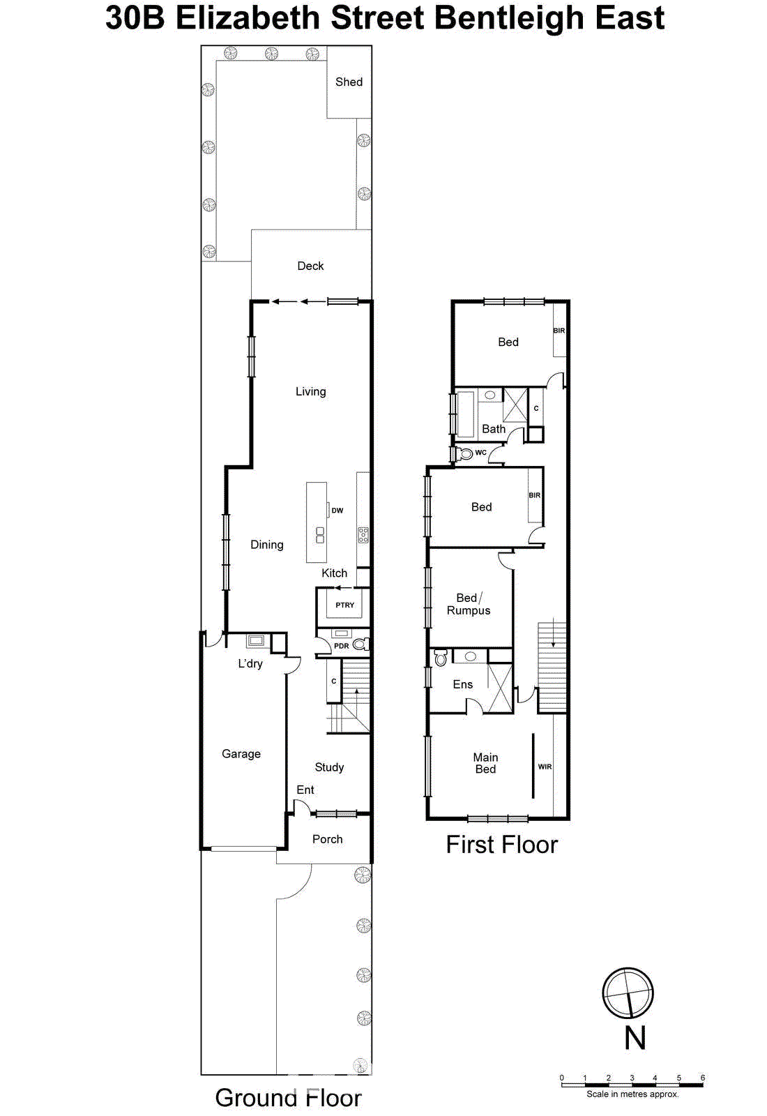 30B Elizabeth Street, Bentleigh East VIC 3165 - Floorplan
