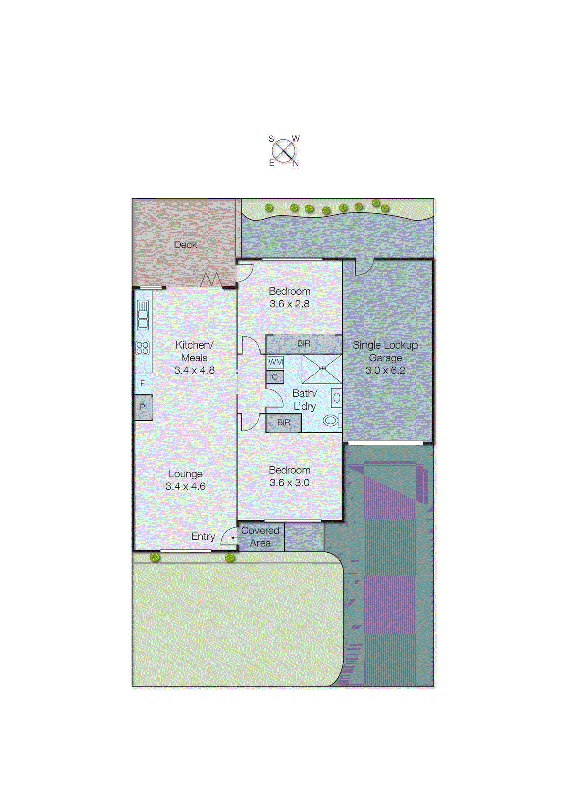 3/1-3 Palermo Street, Mentone VIC 3194 - Floorplan