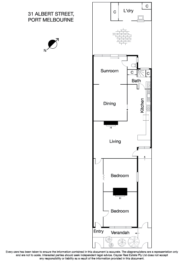 31 Albert Street, PORT MELBOURNE VIC 3207 - Floorplan