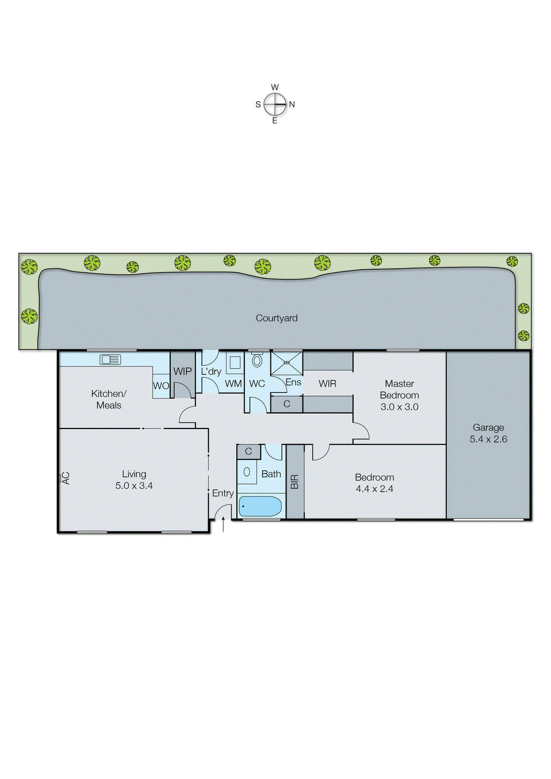 3/1 Alfred Street, Beaumaris VIC 3193 - Floorplan