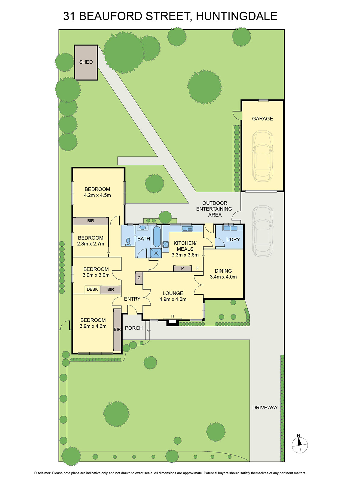 31 Beauford Street, Huntingdale VIC 3166 - Floorplan