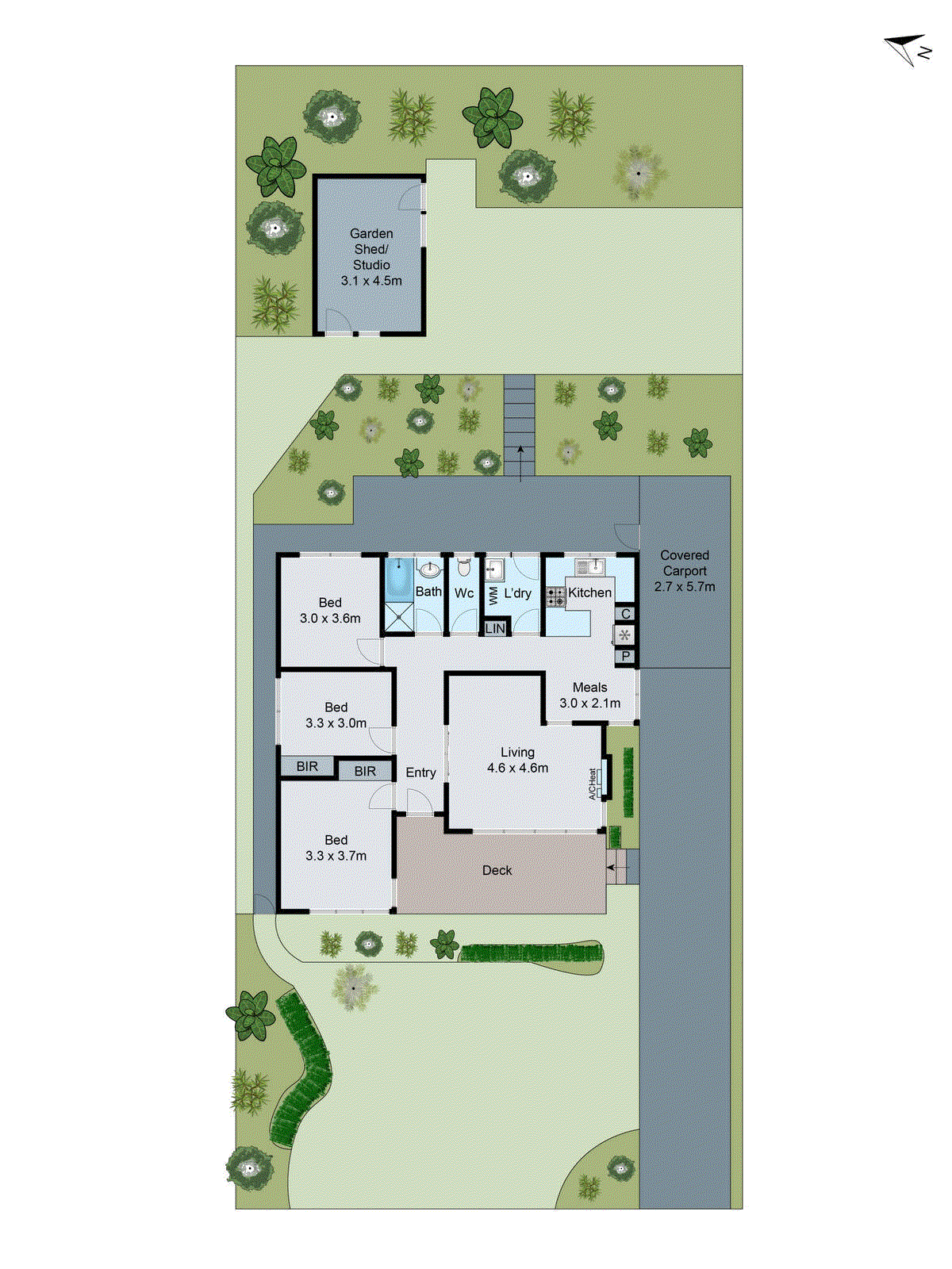 31 Belle Vue Avenue, Highton VIC 3216 - Floorplan