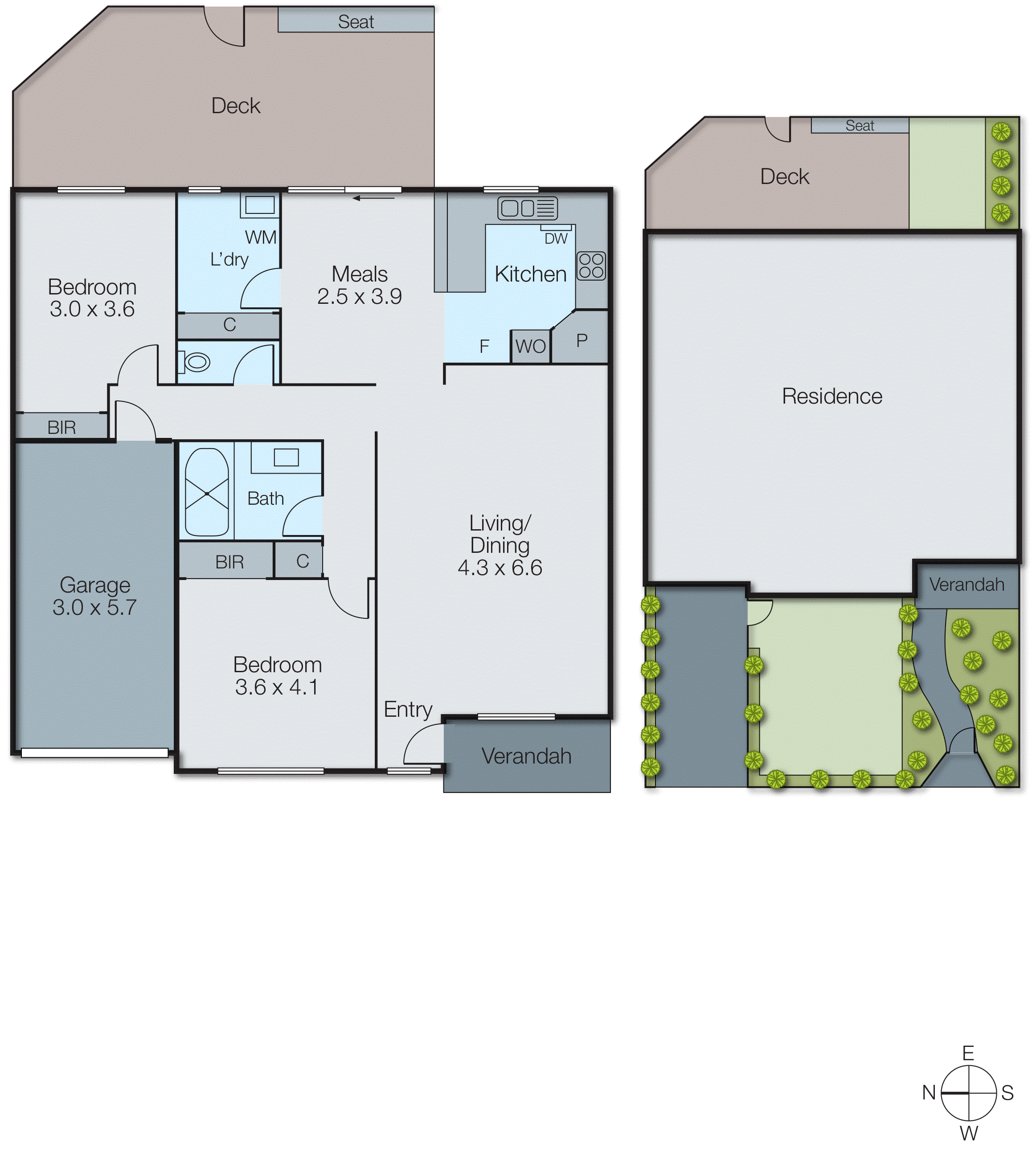 3/1 Buckley Street, Carnegie VIC 3163 - Floorplan
