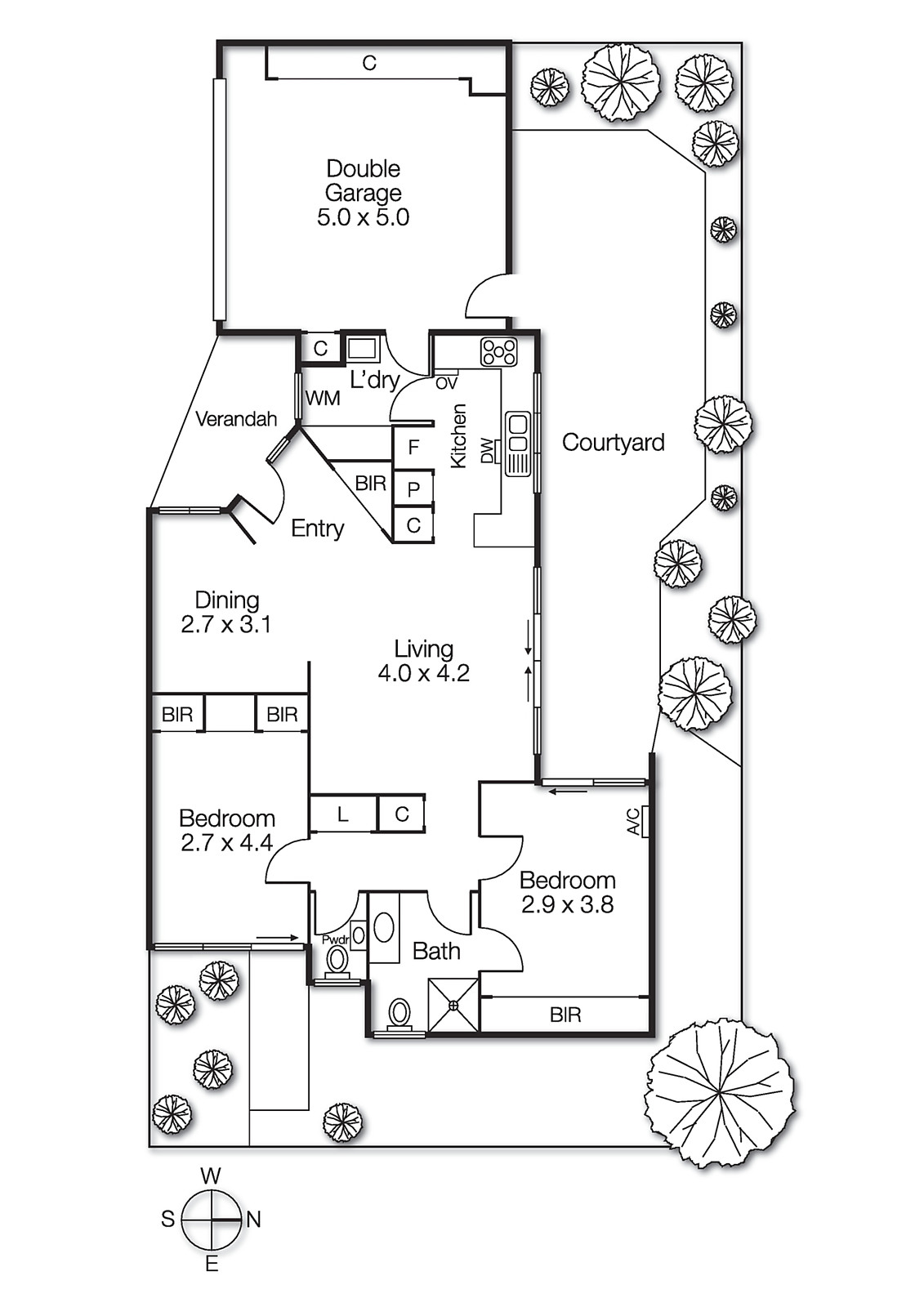 3/1 Campbell Street, Brighton VIC 3186 - Floorplan