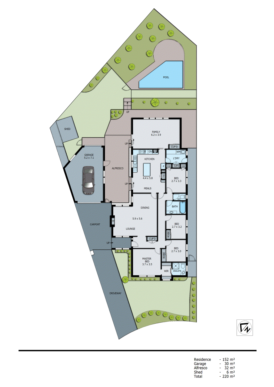 31 Cassava Court, Dingley Village VIC 3172 - Floorplan