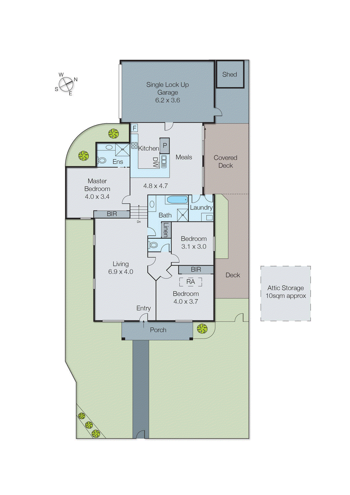 31 Chute Street, Mordialloc VIC 3195 - Floorplan
