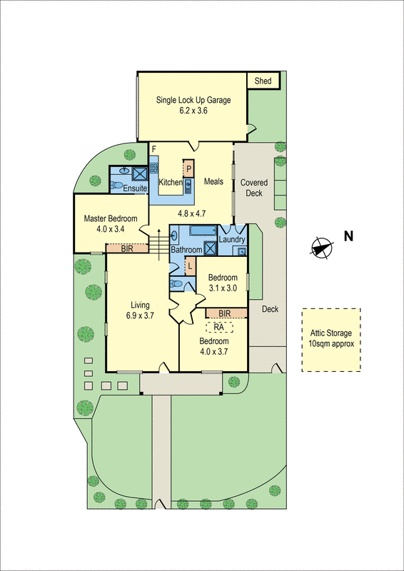31 Chute Street, Mordialloc VIC 3195 - Floorplan