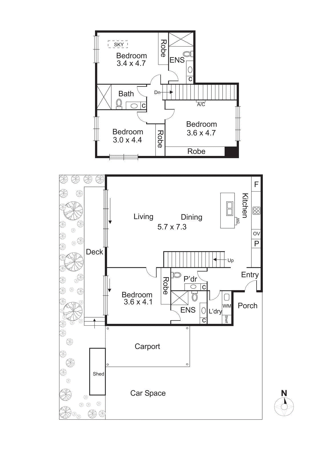 3/1 Claire Street, Mckinnon VIC 3204 - Floorplan