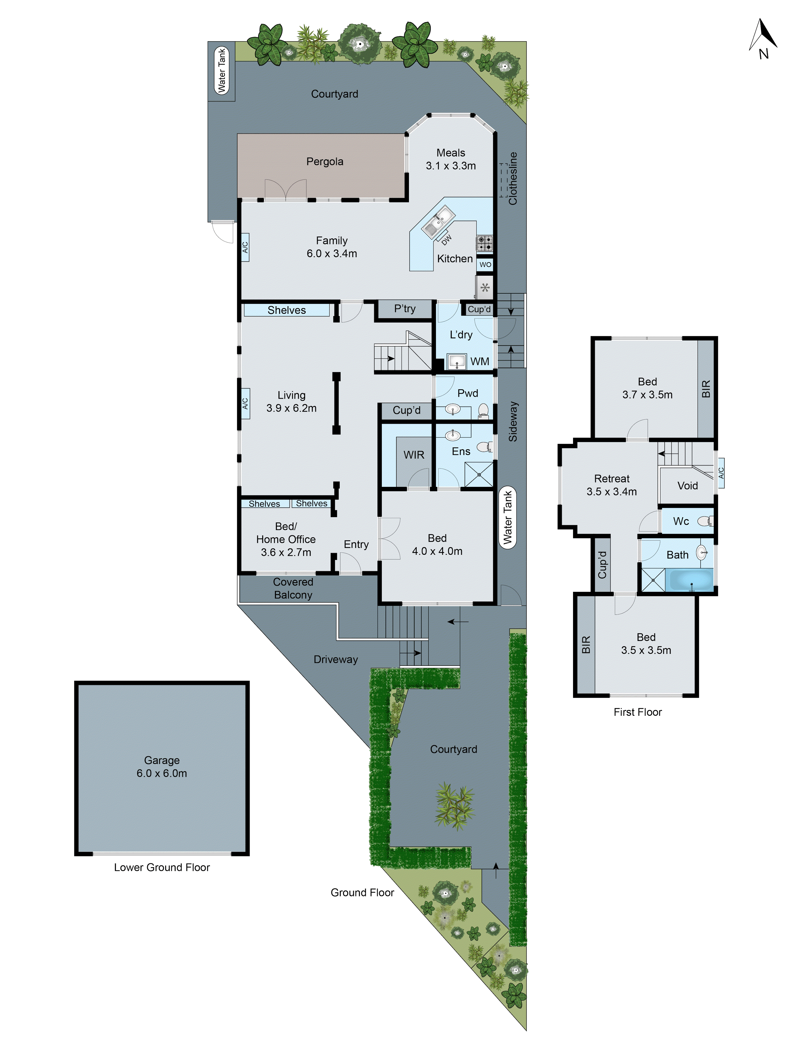 3/1 Esther Court, Mount Waverley VIC 3149 - Floorplan