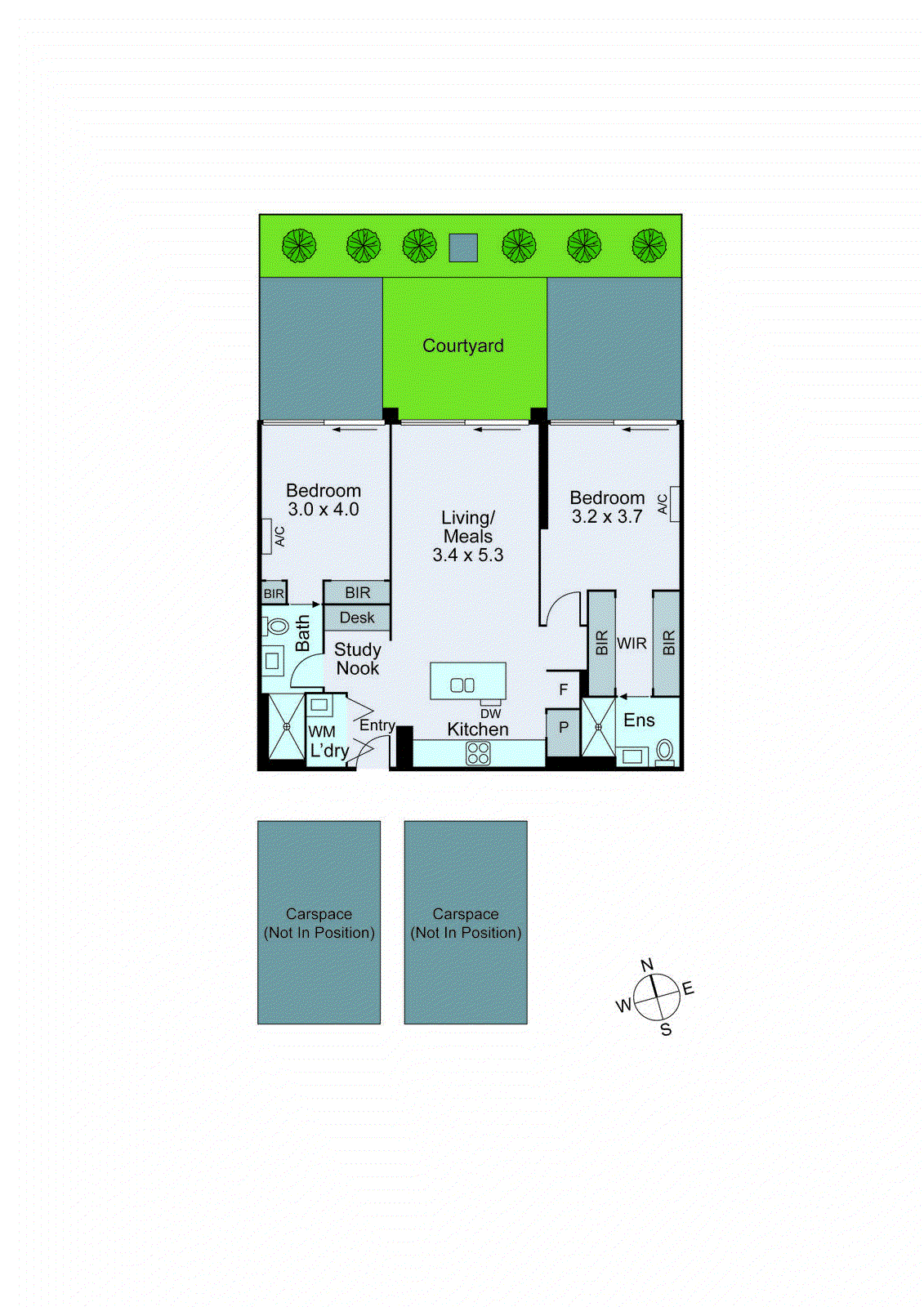 3/1 Eucalypt Avenue, Malvern East VIC 3145 - Floorplan