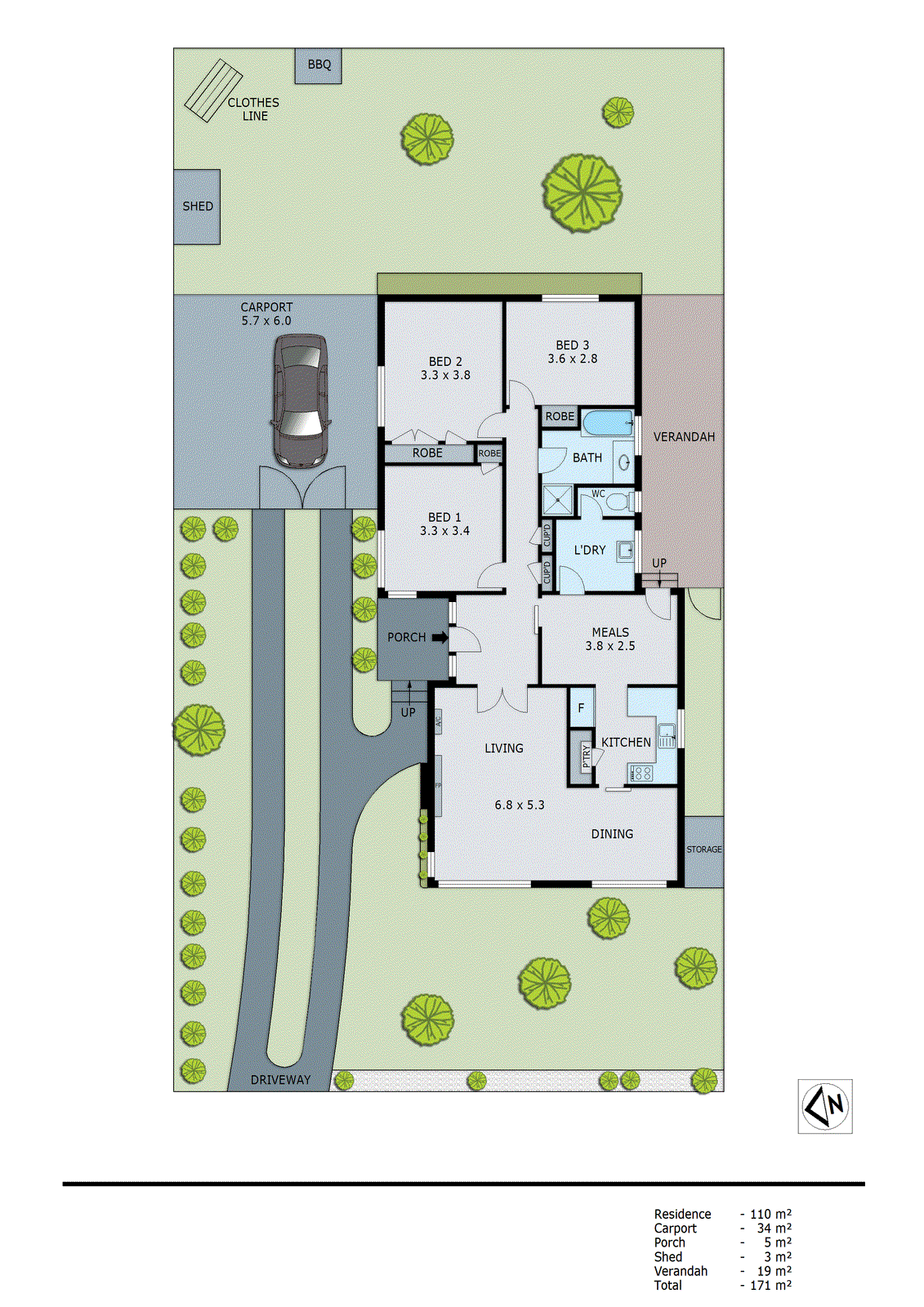 31 Forest Park Road, Dingley Village VIC 3172 - Floorplan