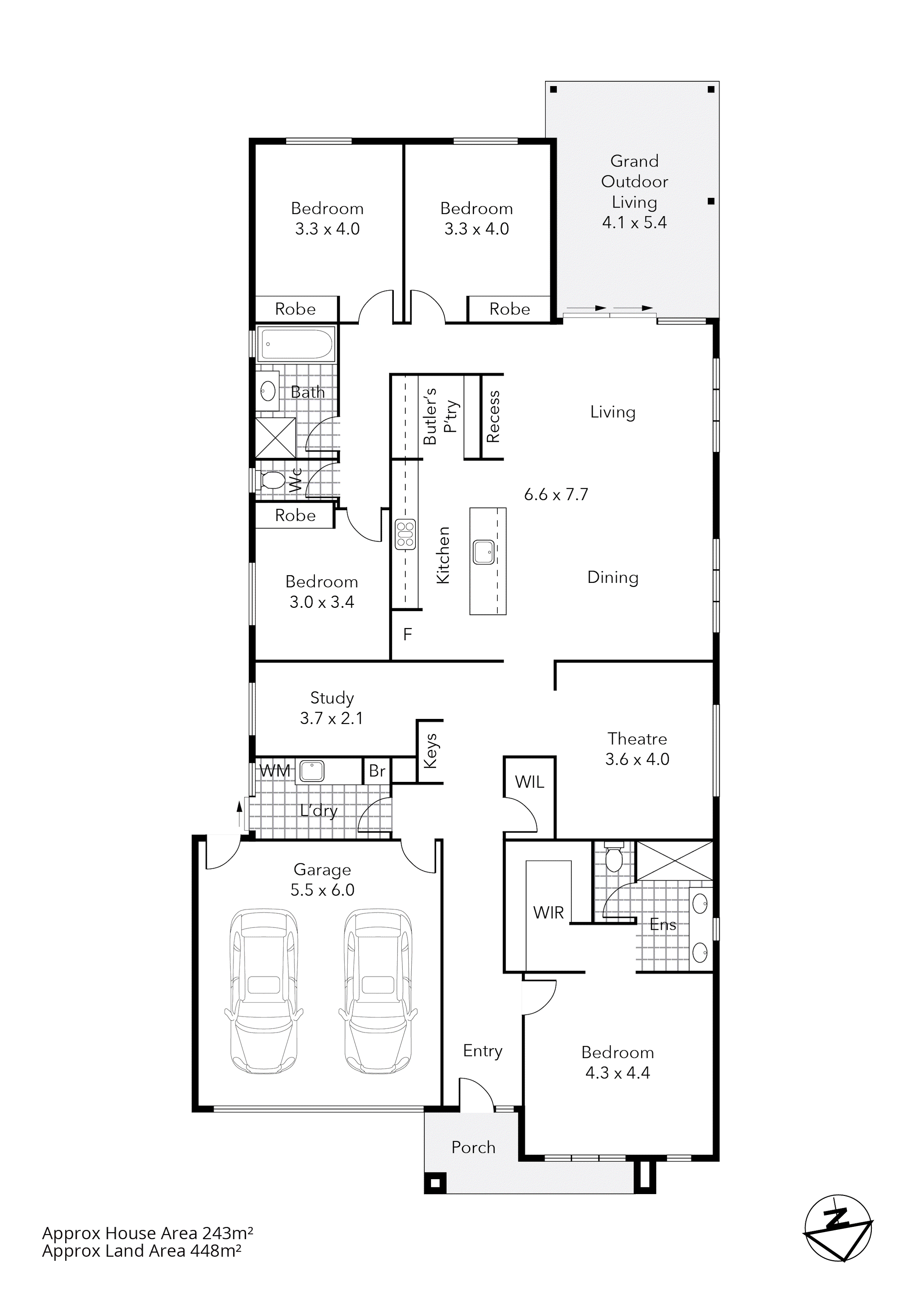 31 Grainger Parade, Lucas VIC 3350 - Floorplan