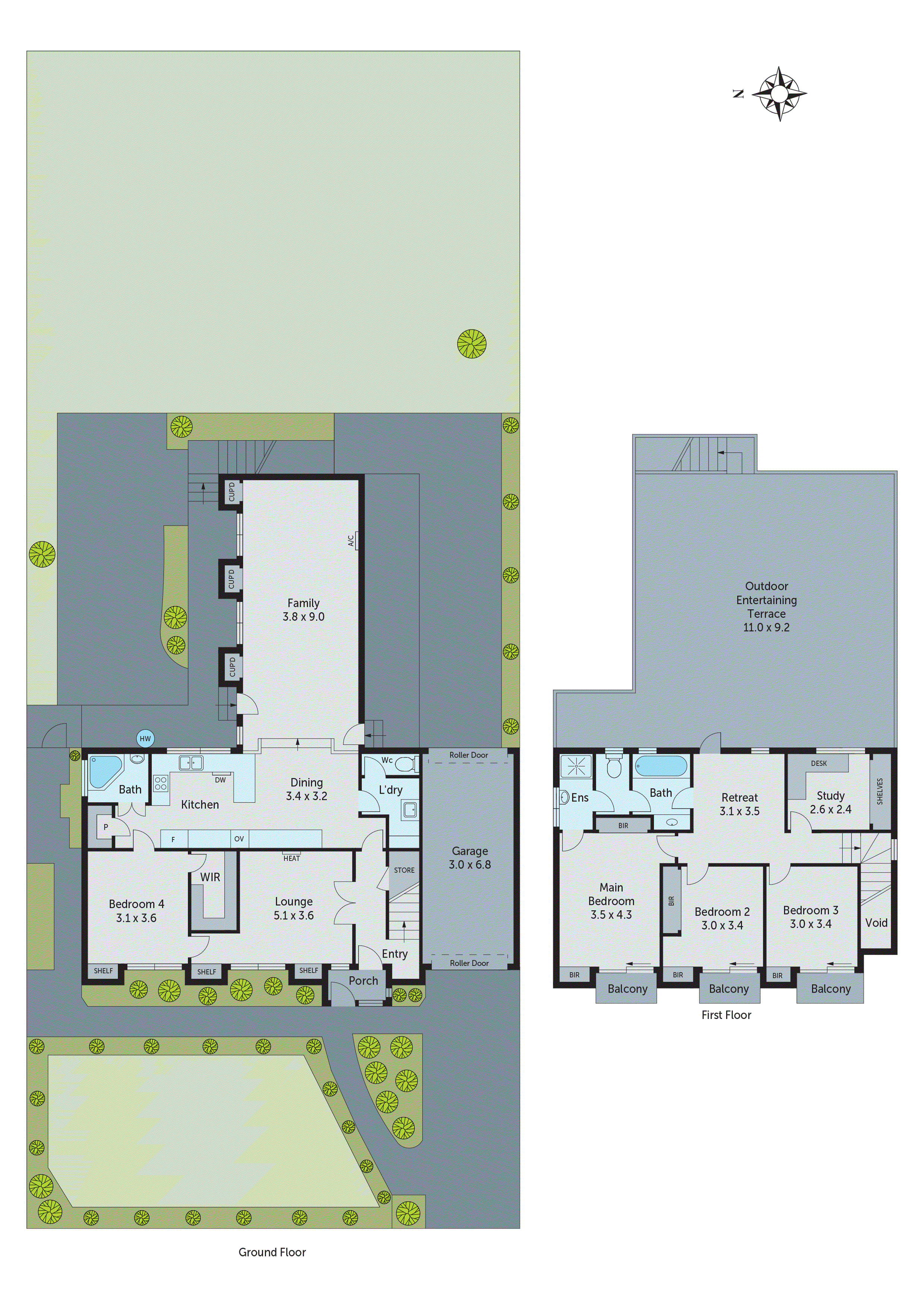 31 Graylea Avenue, Herne Hill VIC 3218 - Floorplan