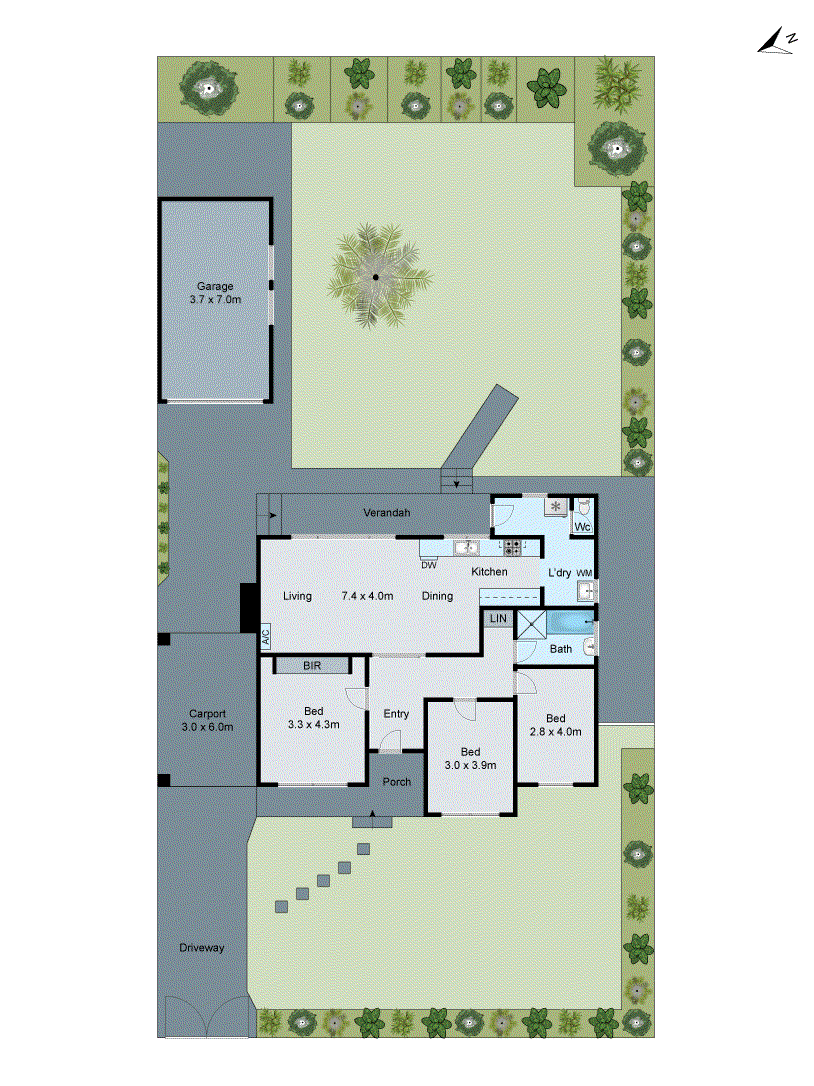 31 Hamlyn Avenue, Hamlyn Heights VIC 3215 - Floorplan